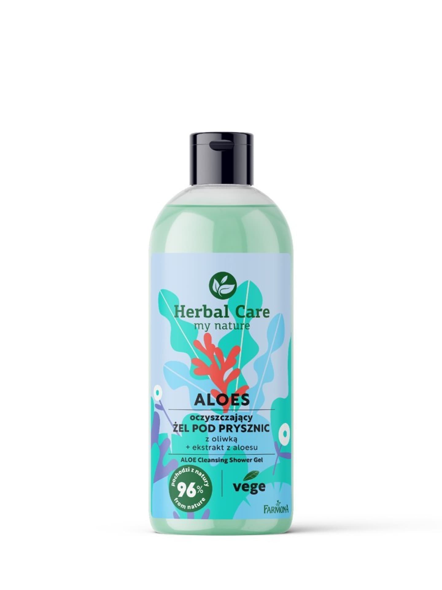

FARMONA Herbal Care Oczyszczający Żel pod prysznic z oliwką i aloesem - ALOES 500ml