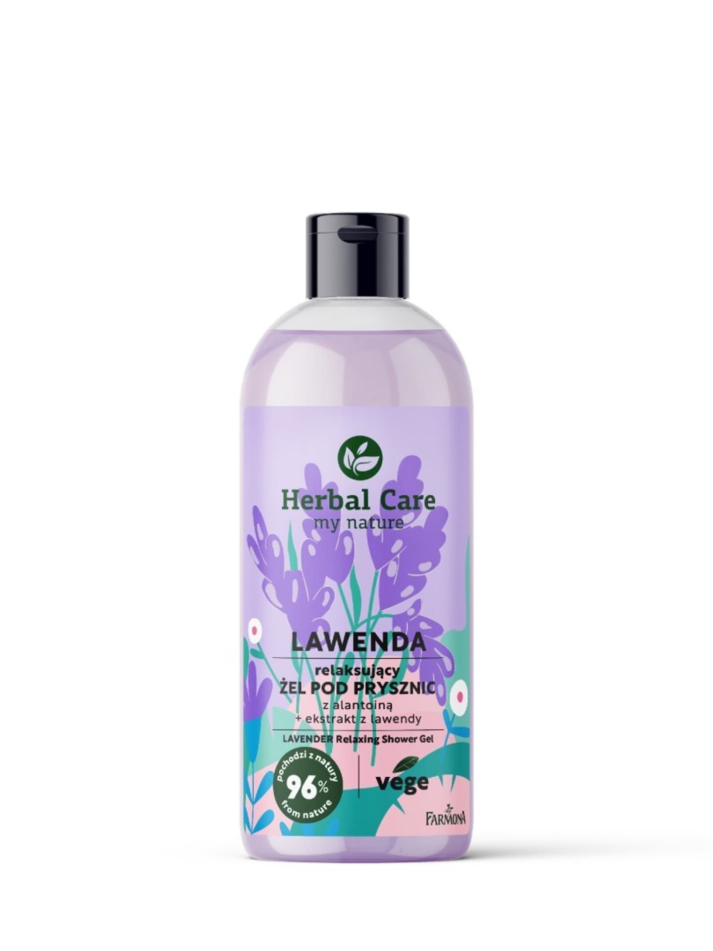 

FARMONA Herbal Care Relaksujący Żel pod prysznic z alantoiną - LAWENDA 500ml