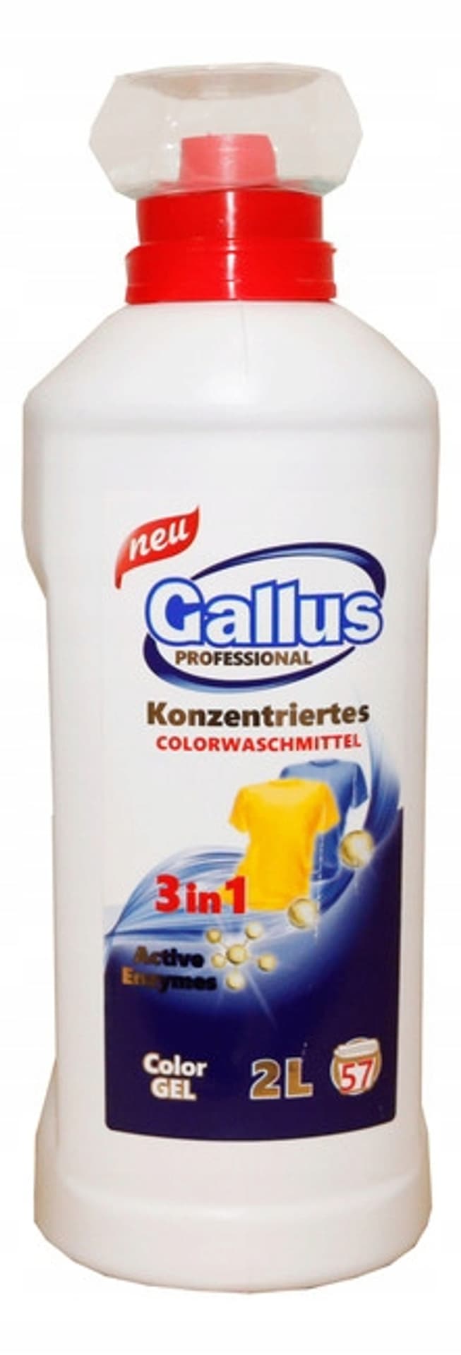 

GALLUS Żel do prania 2L 57p 3w1 COLOR