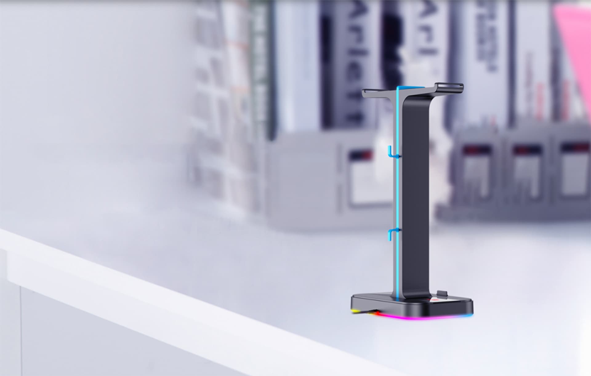 

Stojak na słuchawki Havit TH650 RGB