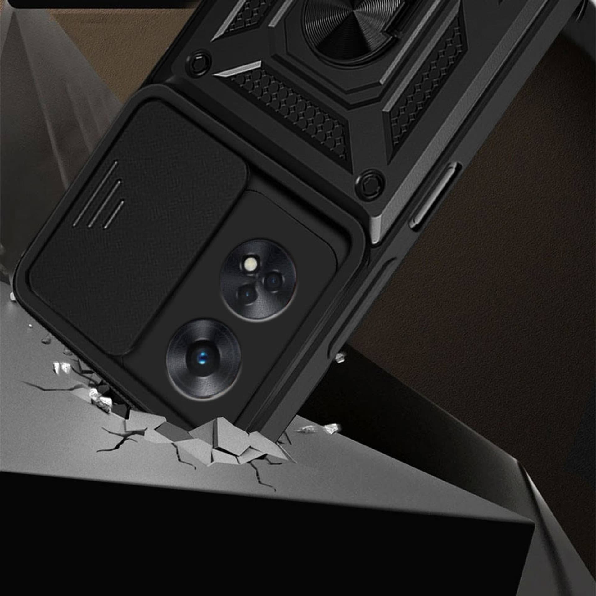 

Etui OPPO RENO 8T Nexeri CamShield Pro czarne