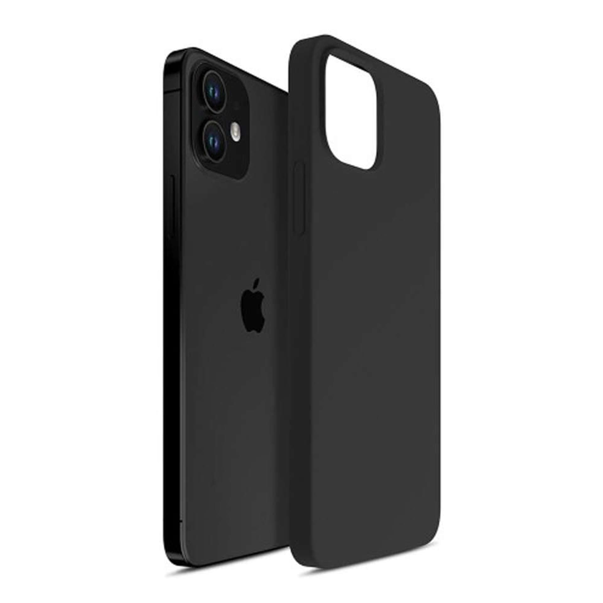 

Etui na telefon 3mk do Apple iPhone 12 / 12 Pro Hardy Silicone MagCase Black