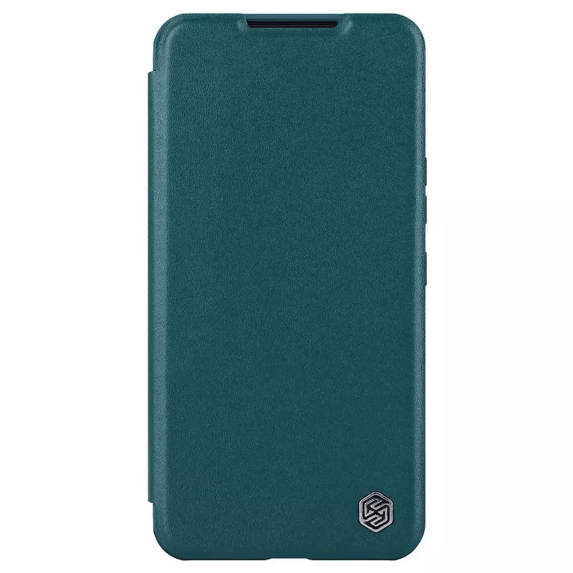 

Etui Nillkin Qin Leather Pro Case etui do Samsung Galaxy S23+ pokrowiec z klapką osłona na aparat zielone