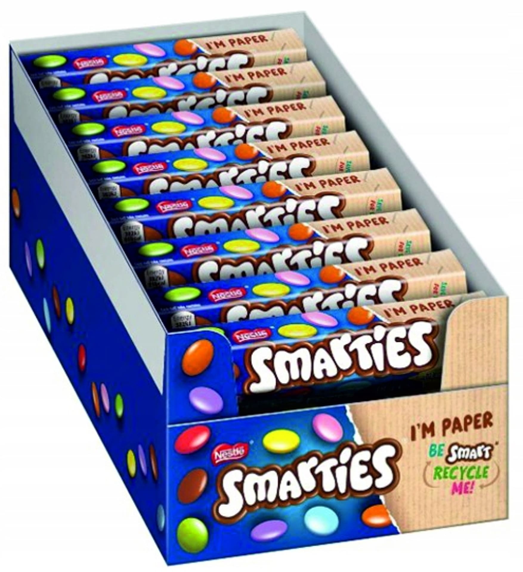 

Cukierki czekoladowe NESTLE SMARTIES (opak. 24szt x 39g)