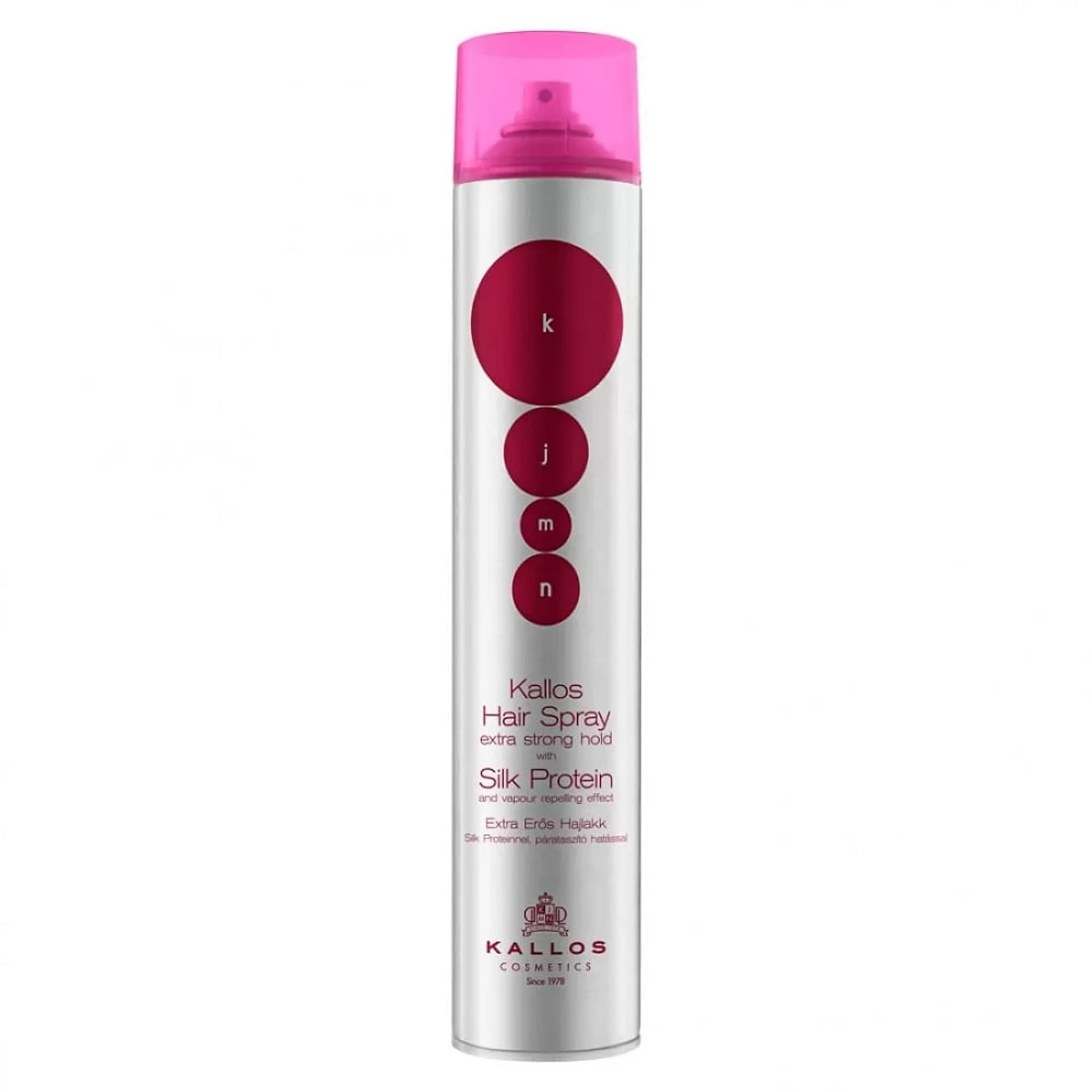 

Kallos Cosmetics Silk Protein KJMN Lakier do włosów 750ml (W)
