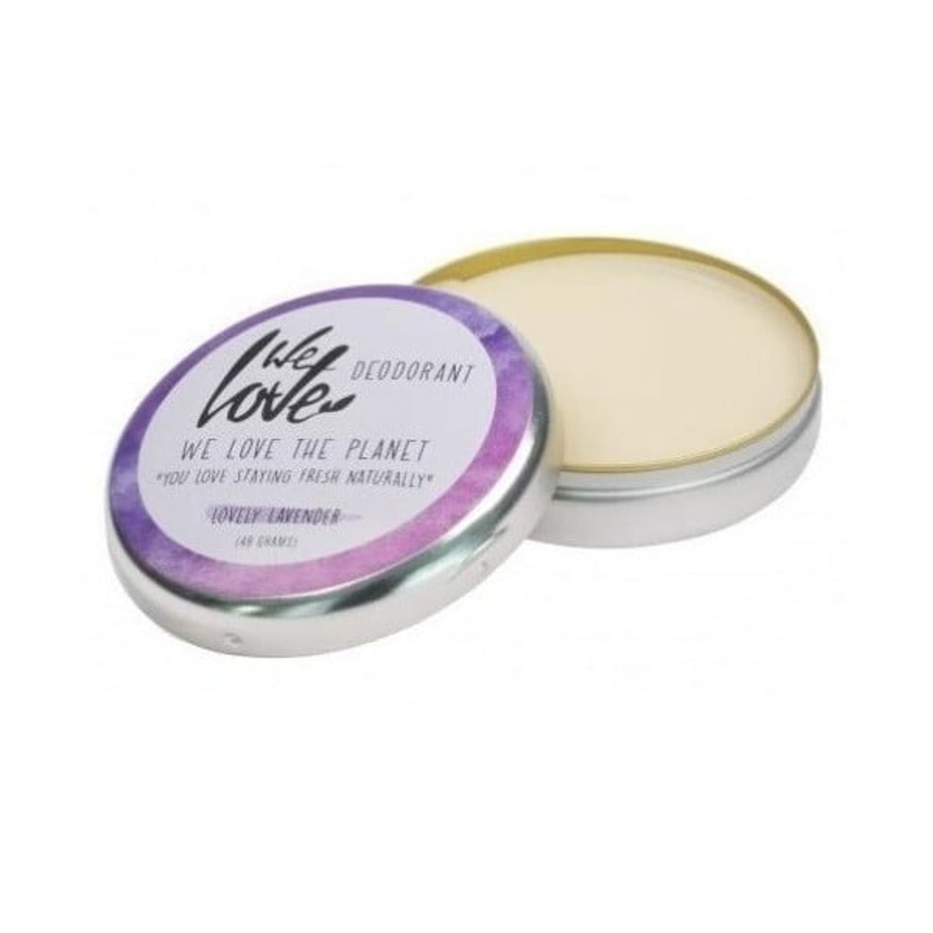 

We Love We Love The Planet Deodorant naturalny dezodorant w kremie Lovely Lavender 48g