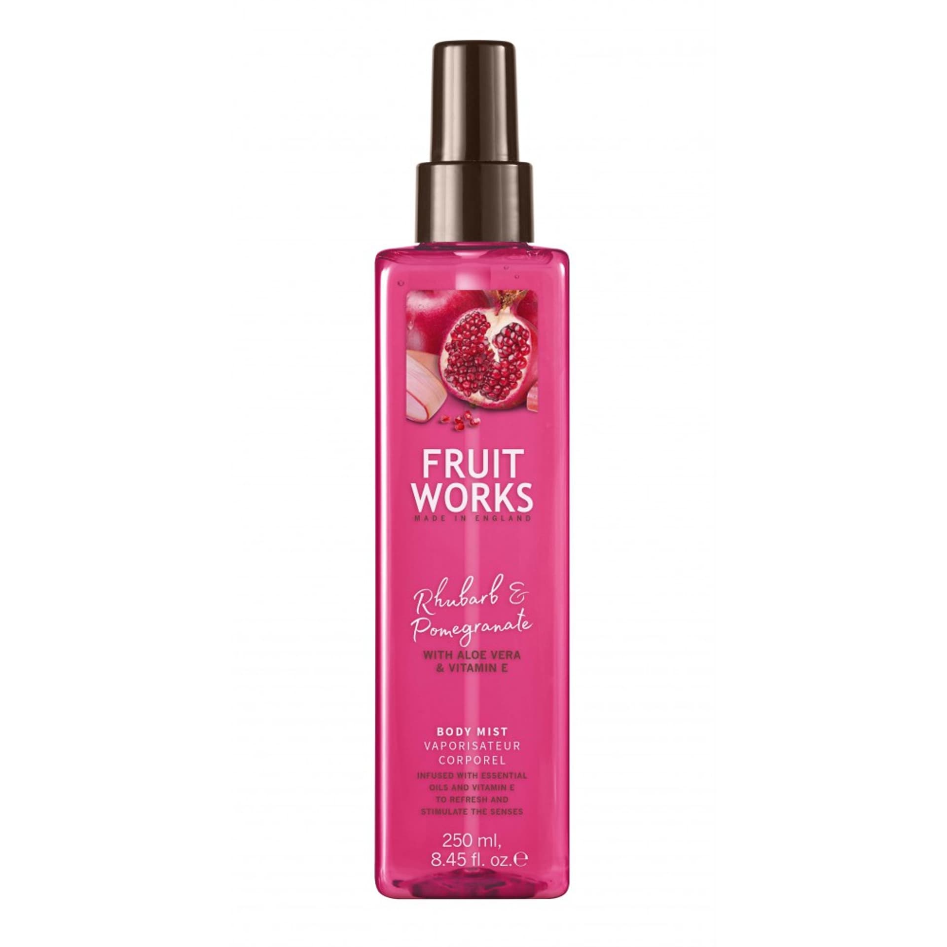 

Grace Cole Fruit Works Body Mist mgiełka do ciała Rhubarb Pomegranate 250ml