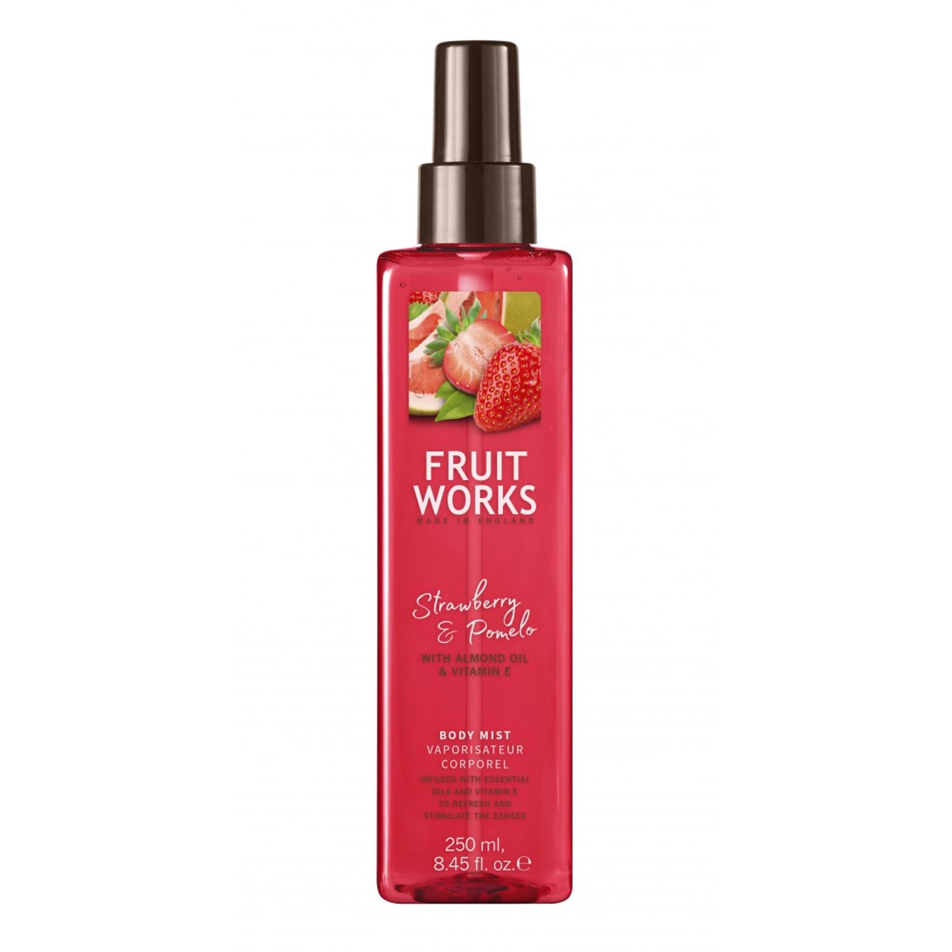 

Grace Cole Fruit Works Body Mist mgiełka do ciała Strawberry Pomelo 250ml