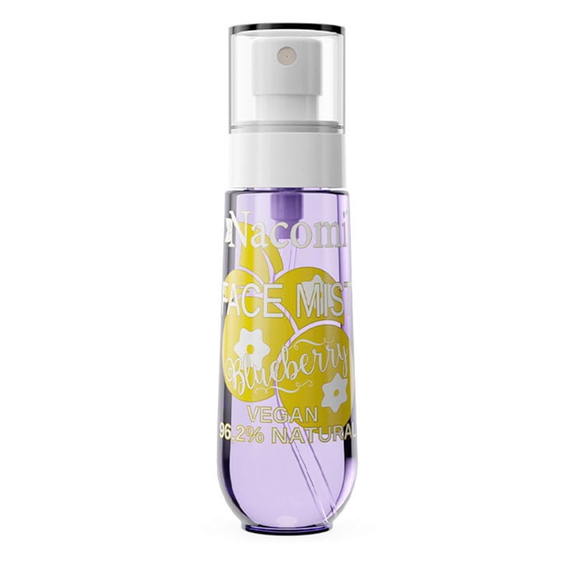 

Nacomi Face Mist Vegan Natural Bluberry mgiełka do ciała i twarzy o zapachu Borówki 80ml