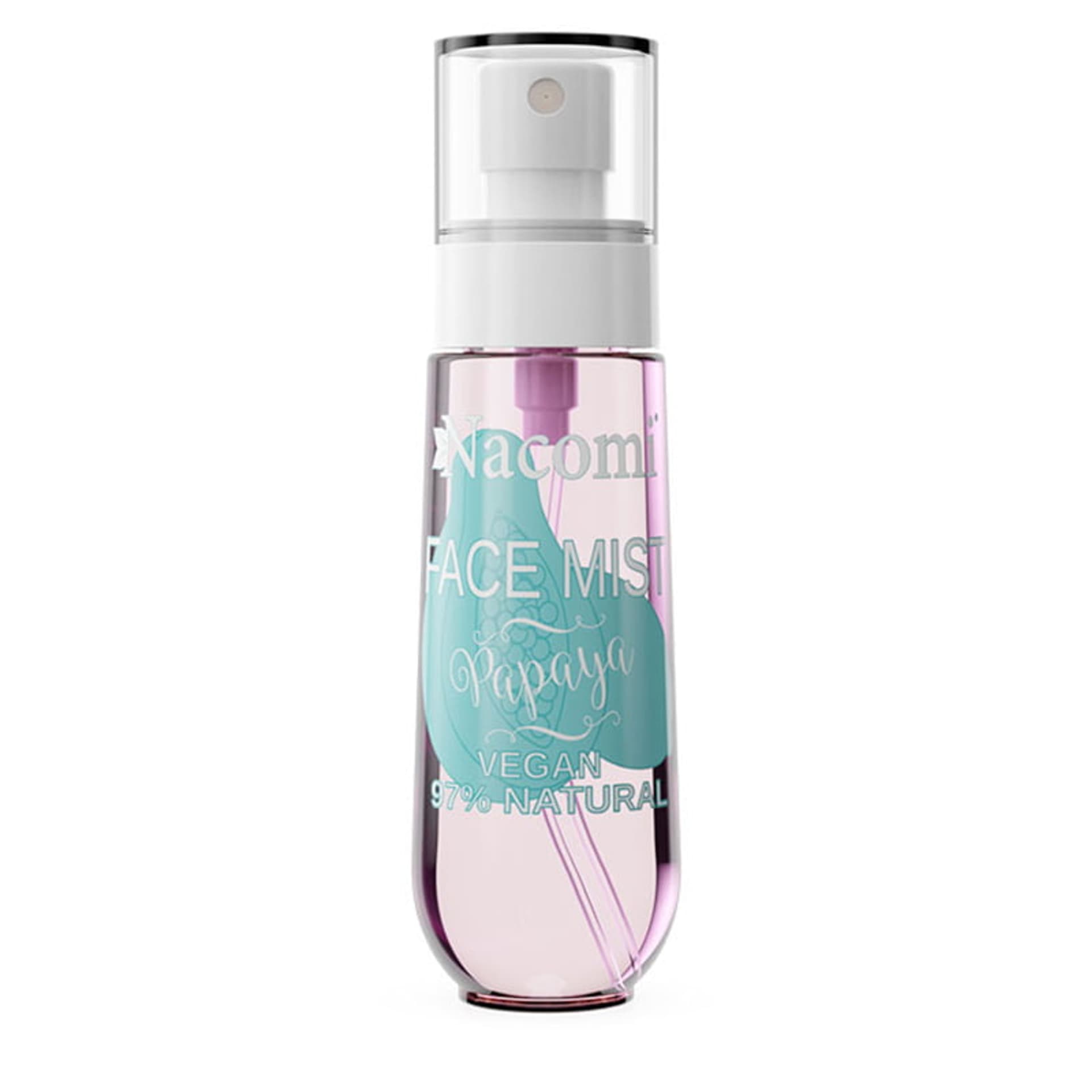 

Nacomi Face Mist Vegan Natural Papaya mgiełka do ciała i twarzy o zapachu Papai 80ml