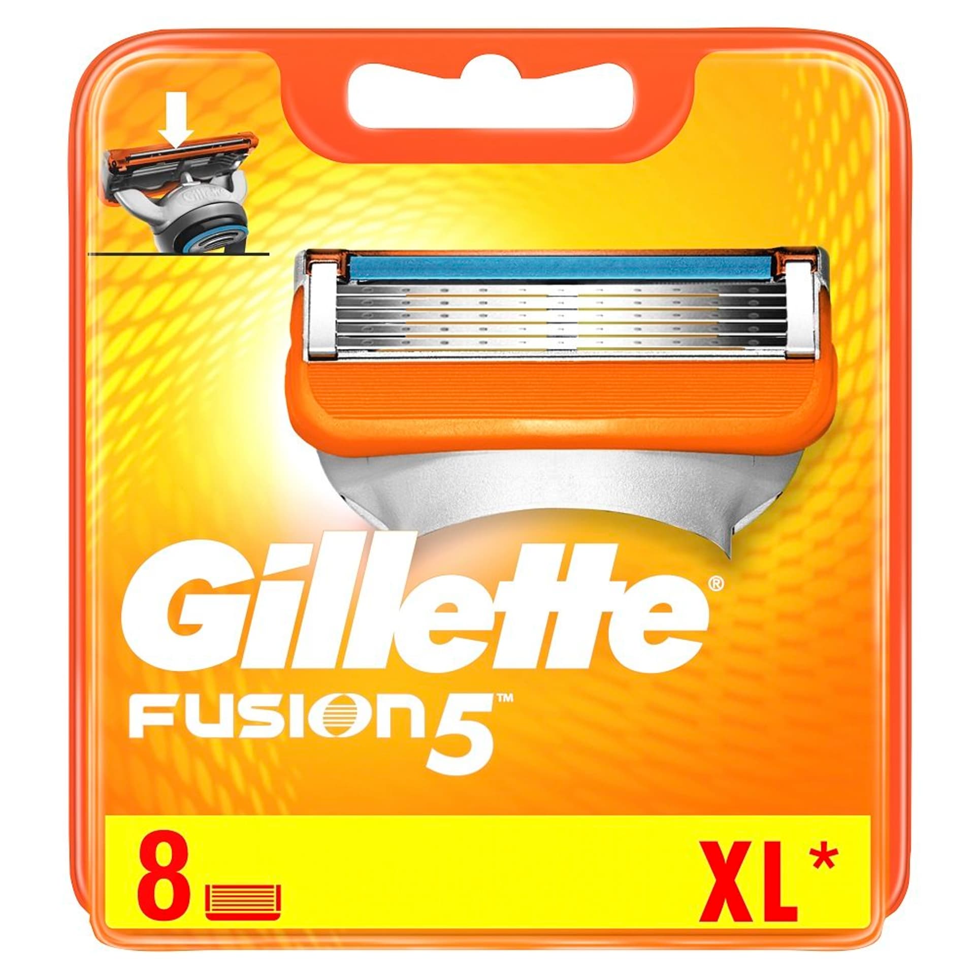

Gillette Fusion5 wymienne ostrza do maszynki do golenia 8szt