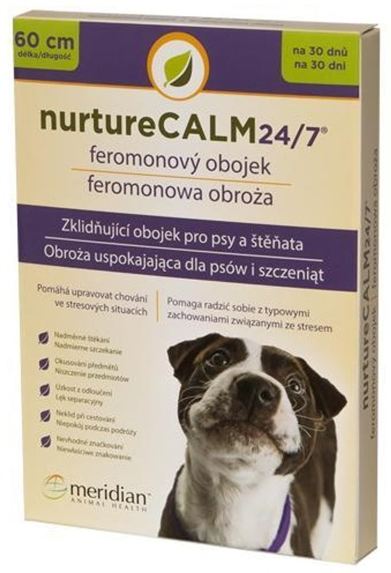 

Obroża feromonowa dla psa (uspokajająca) NurtureCalm 24/7