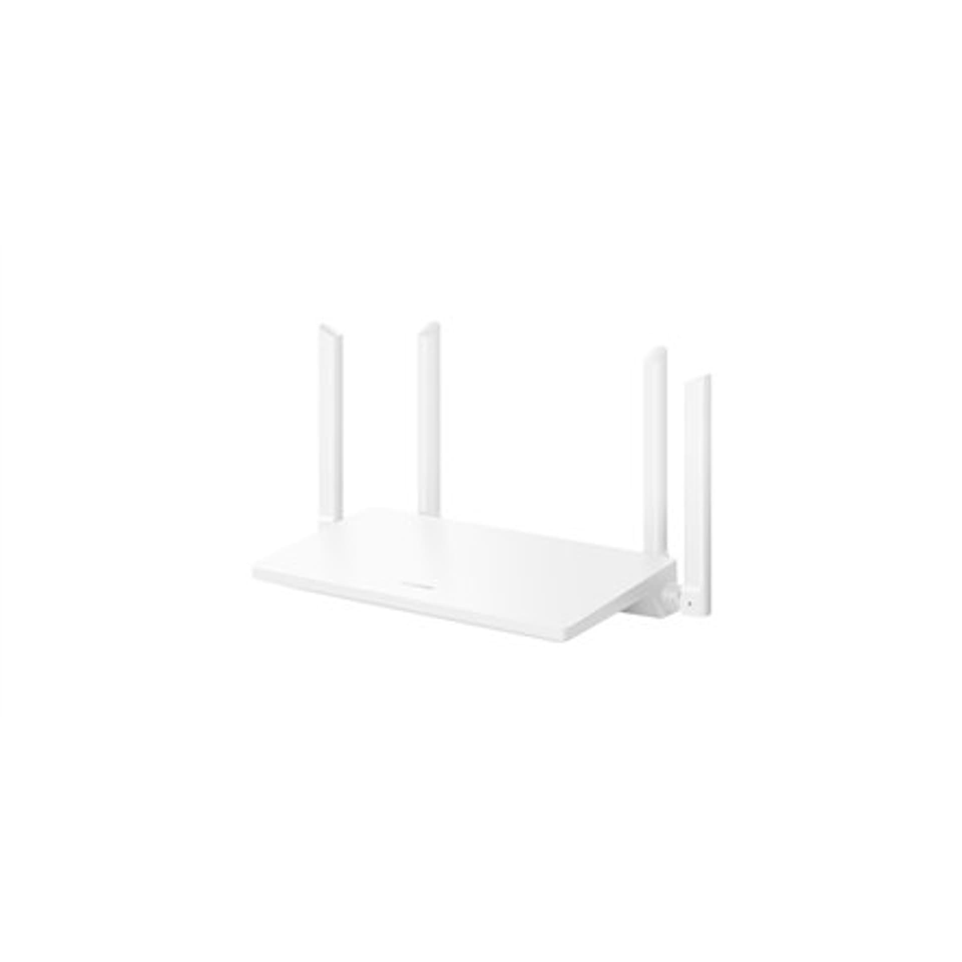 

Huawei WiFi AX2 802.11ax, 300+1201 Mbit/s, 10/100/1000 Mbit/s, Porty Ethernet LAN (RJ-45) 3, Typ anteny Zewnętrzna, Biały, Rj-45) 3/typ anteny zewnętrzna/biał