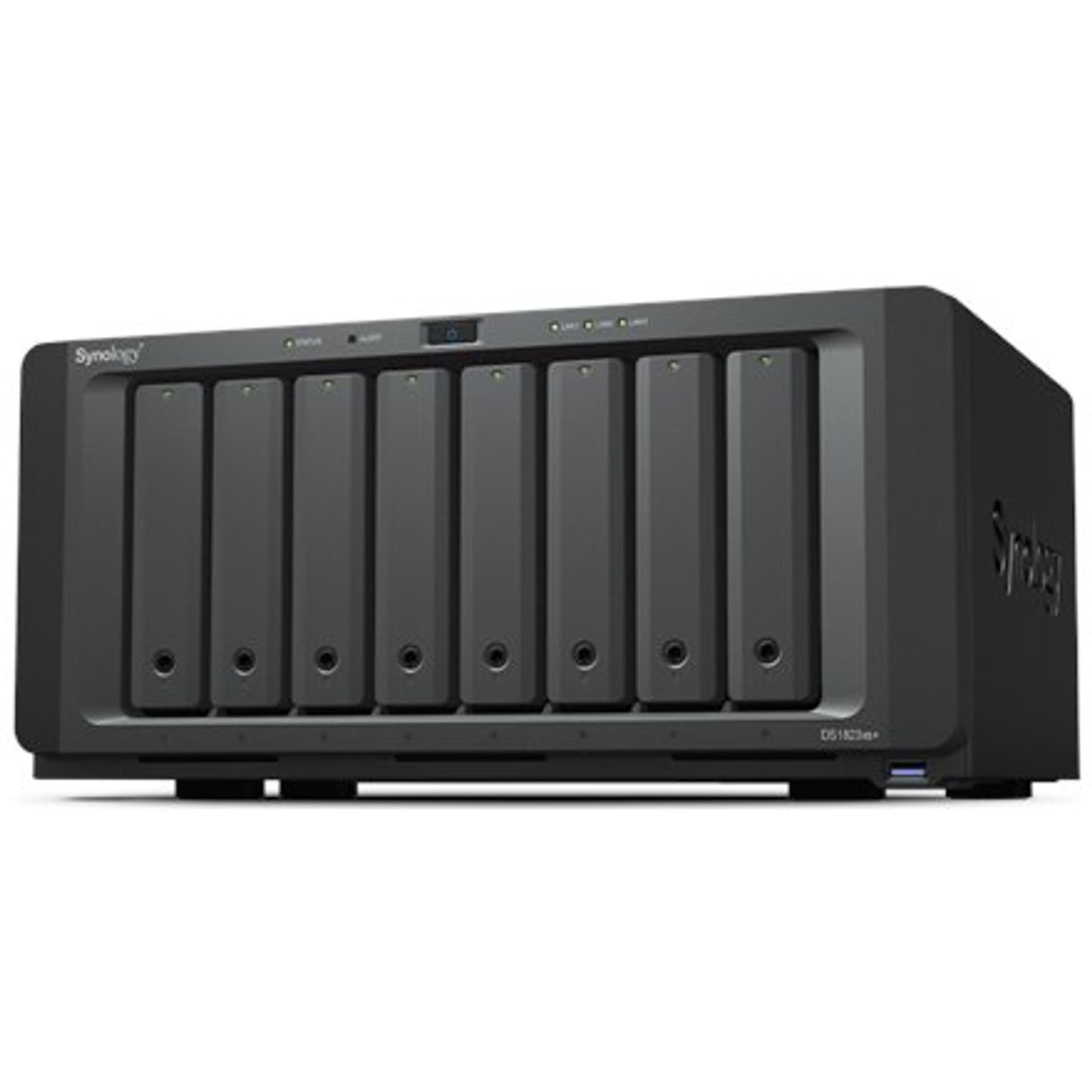 

Synology Synology 8-Bay DS1823xs+ Do 8 HDD/SSD Hot-Swap, V1780B, Częstotliwość procesora 3,35 GHz, 8 GB, DDR4, 2x2,5GbE, 3xUSB T