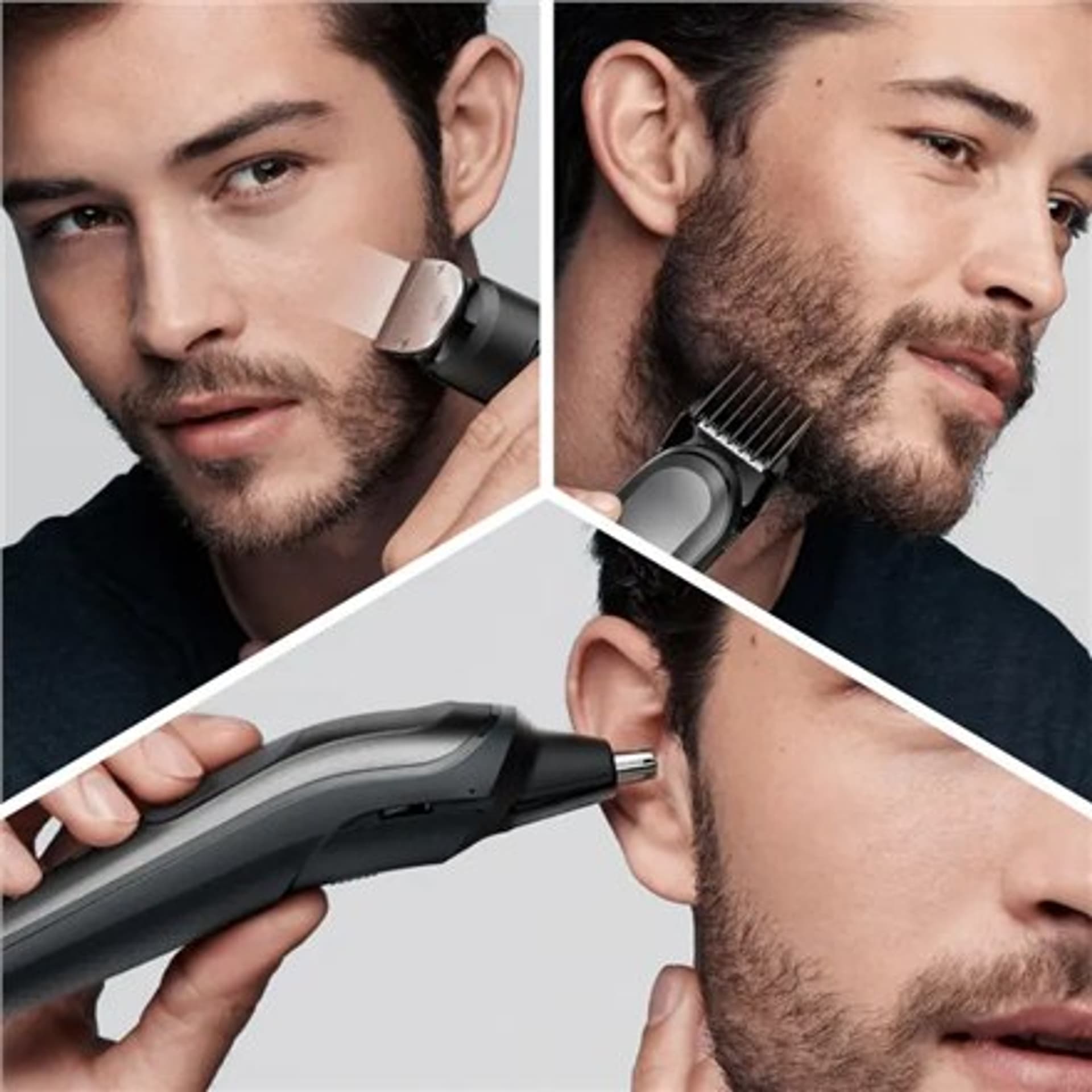 

Trymer Braun All-in-one MGK 7321 Cordless, Liczba stopni długości 13, Czarny