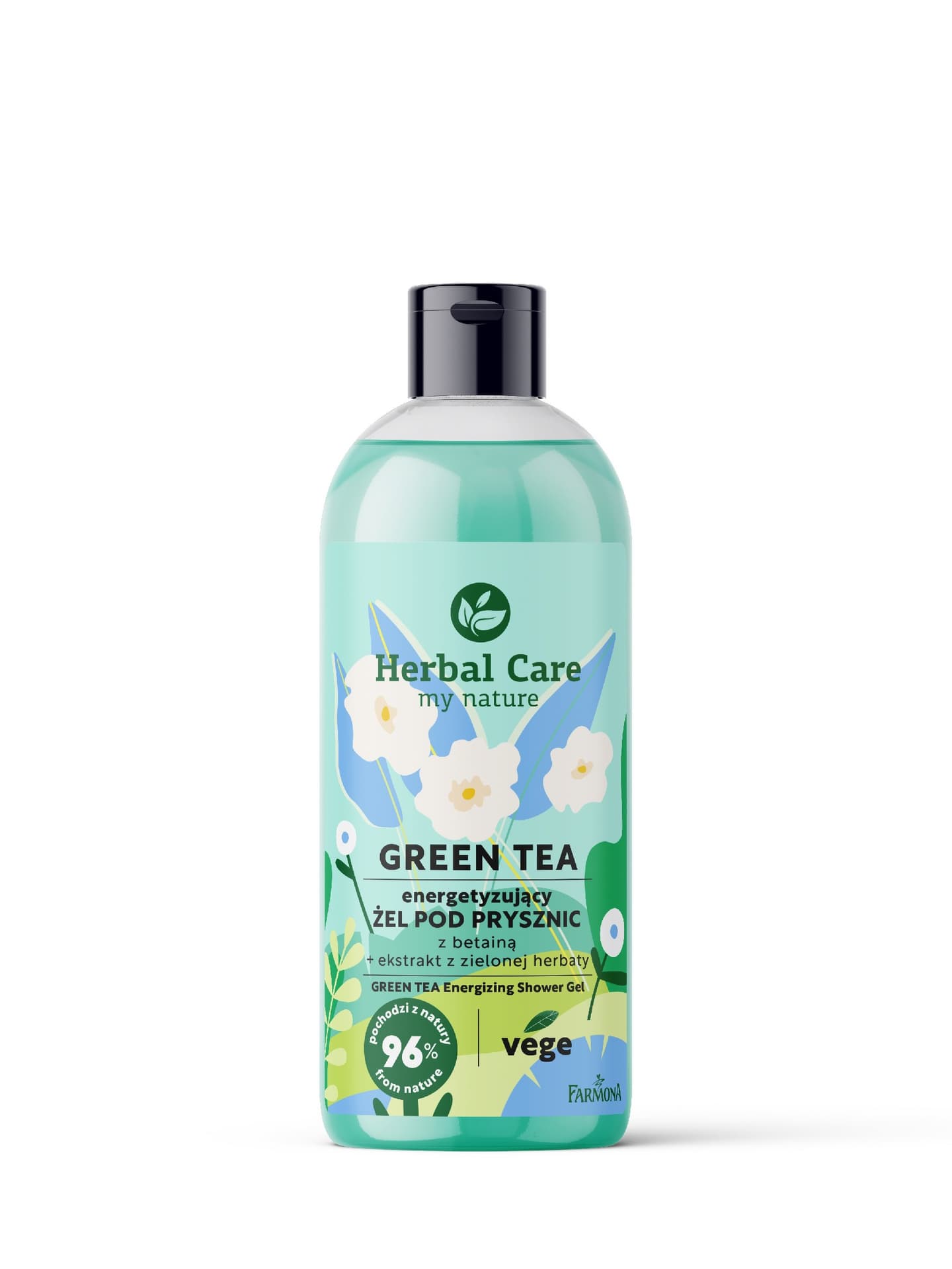 

FARMONA Herbal Care Energetyzujący Żel pod prysznic z betainą - GREEN TEA 500ml