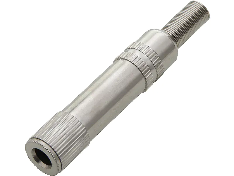 

2181# Gniazdo jack 6.3 mn na kabel metal