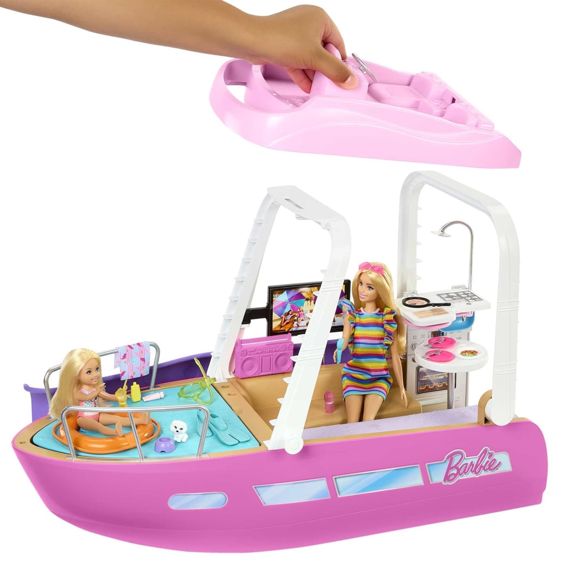 

BARBIE Wymarzona łódka DreamBoat Zestaw HJV37