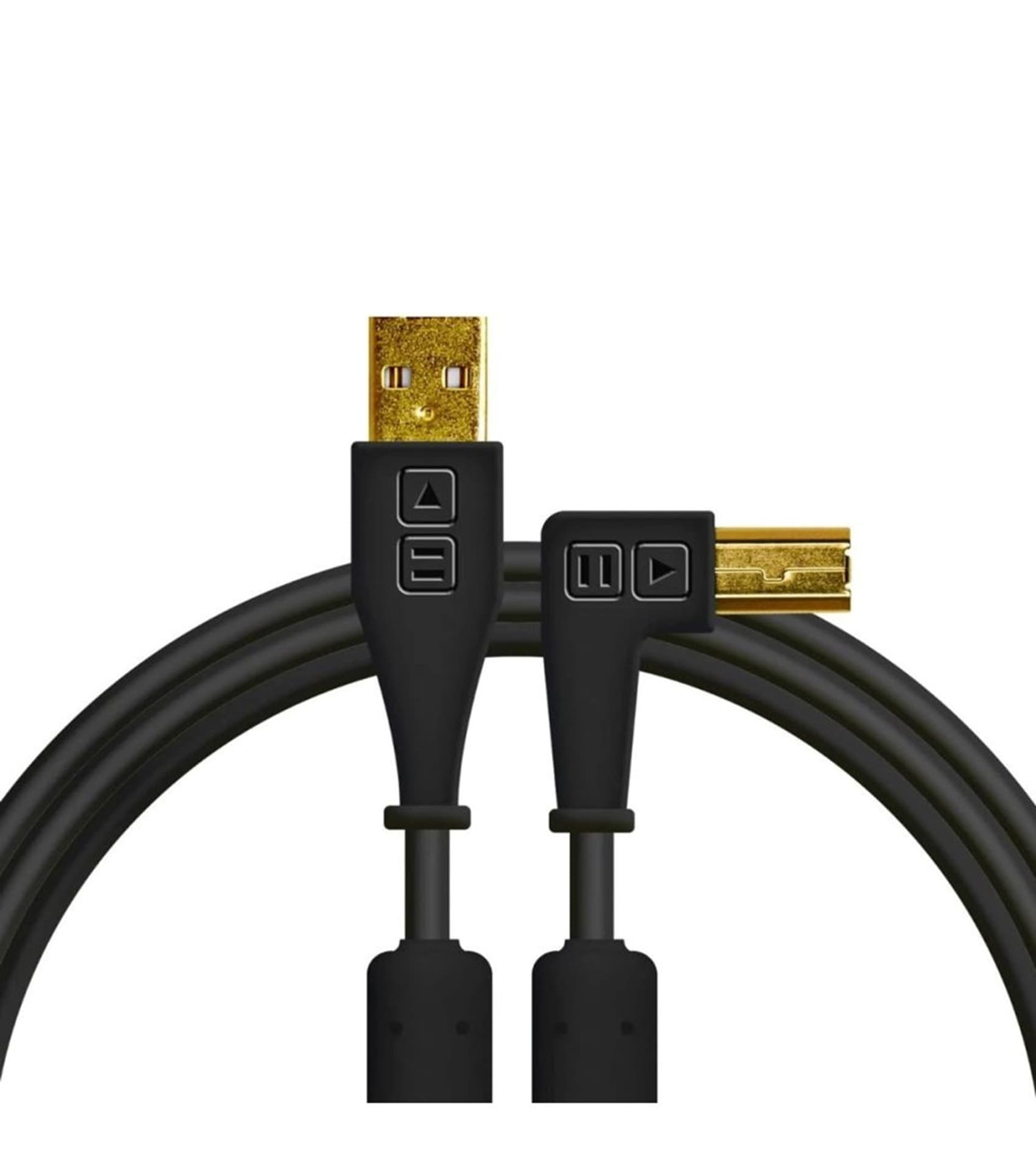 

DJ TECHTOOLS - Chroma Cable USB 1.5 m- łamany- czarny