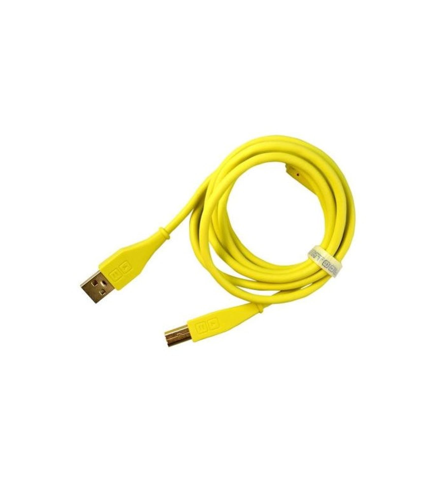 

DJ TECHTOOLS - Chroma Cable USB 1.5 m- prosty- żółty