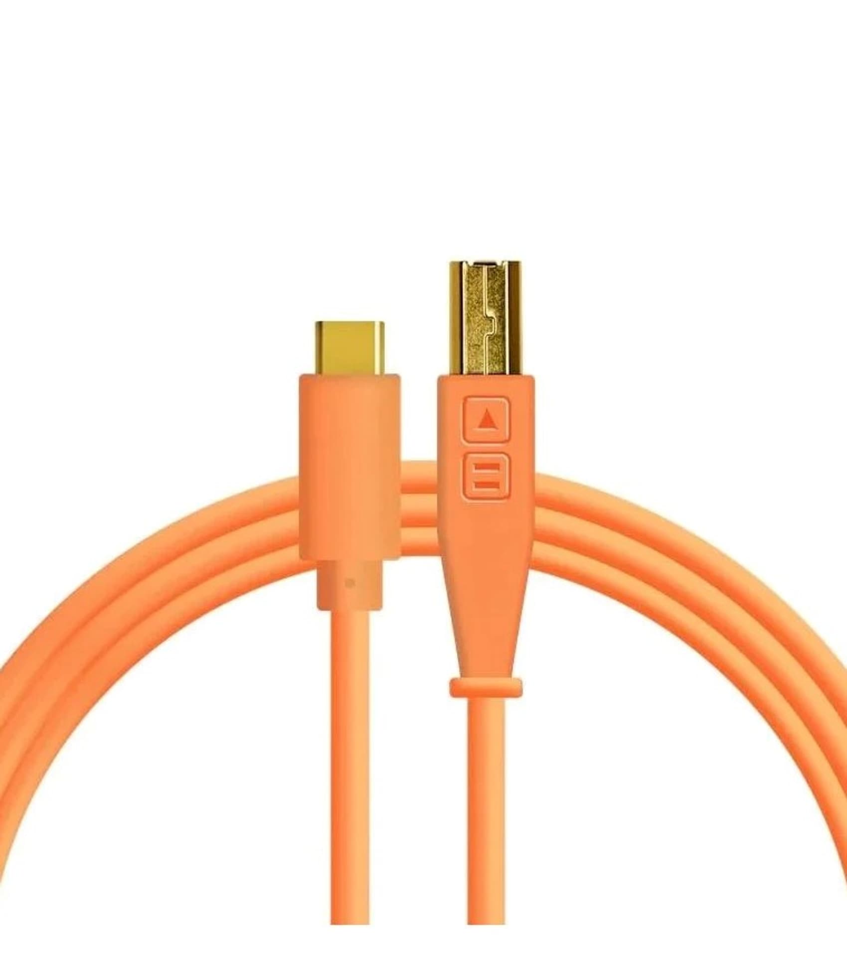 

DJ TECHTOOLS - Chroma Cable USB-C- pomarańczowy
