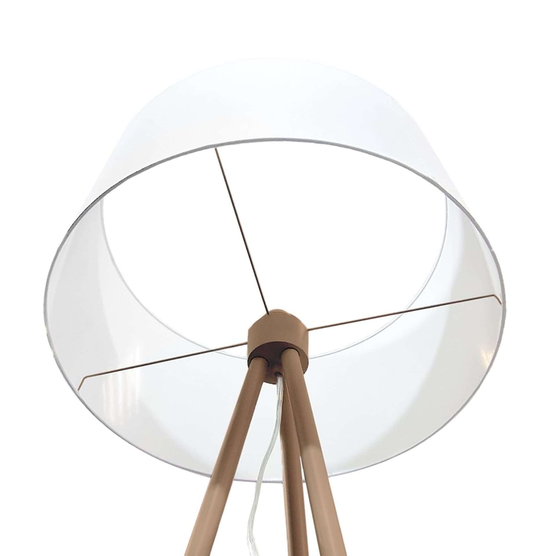 

Ennie Lampa Podłogowa 1xE27 Max.60W Sosna Szara/Transparentny/Beżowy