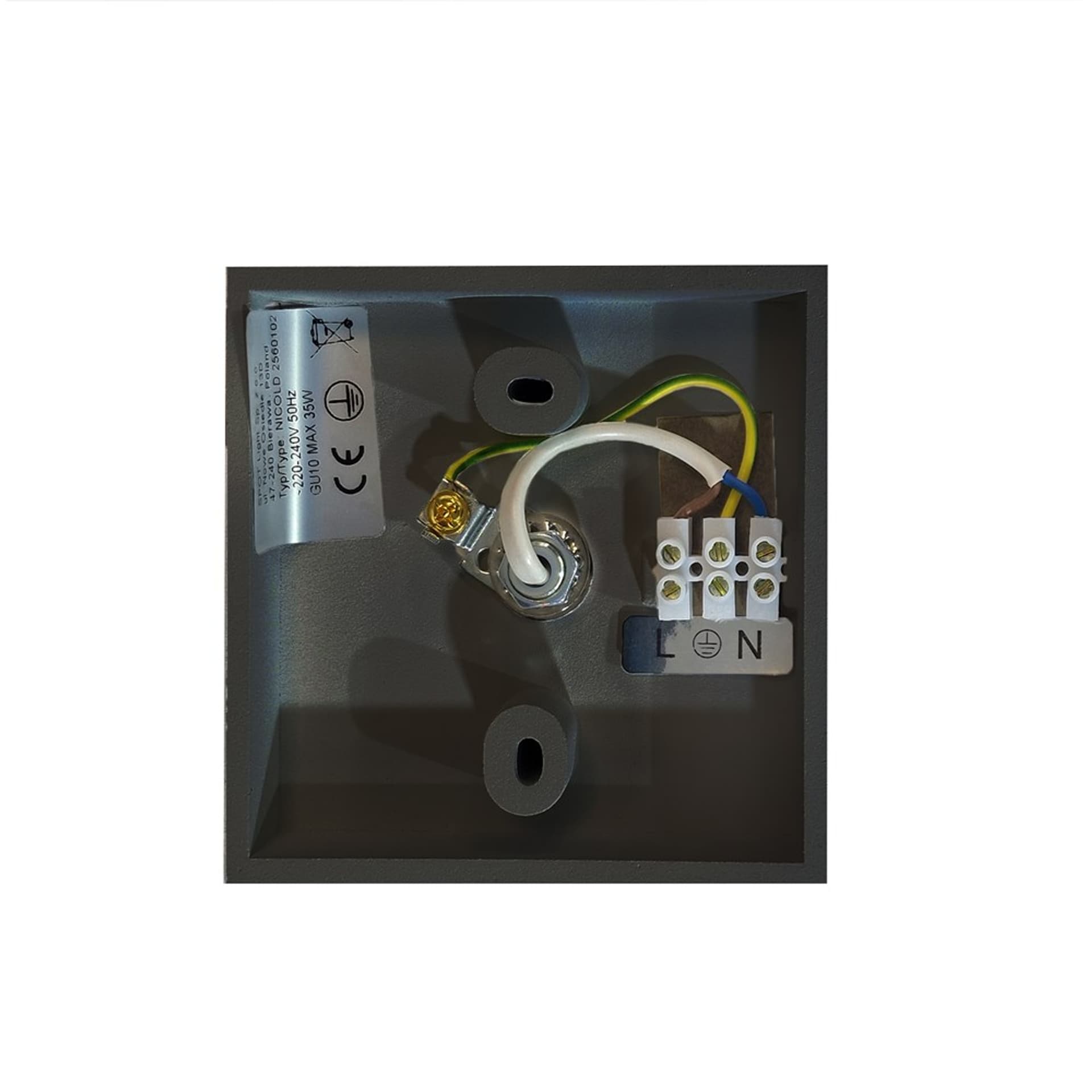 

Nicold Kinkiet 1xG9 Max.35W Czarny