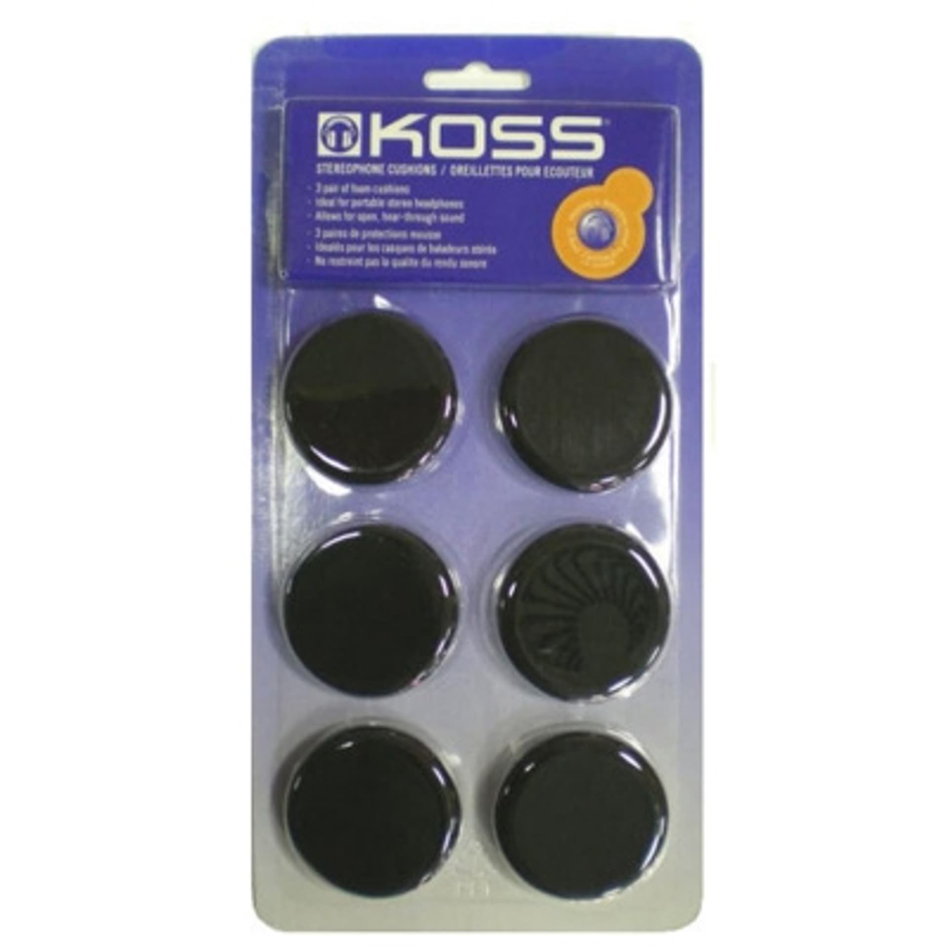 

Koss PORTCUSH Replacement cushion for stereophones Black