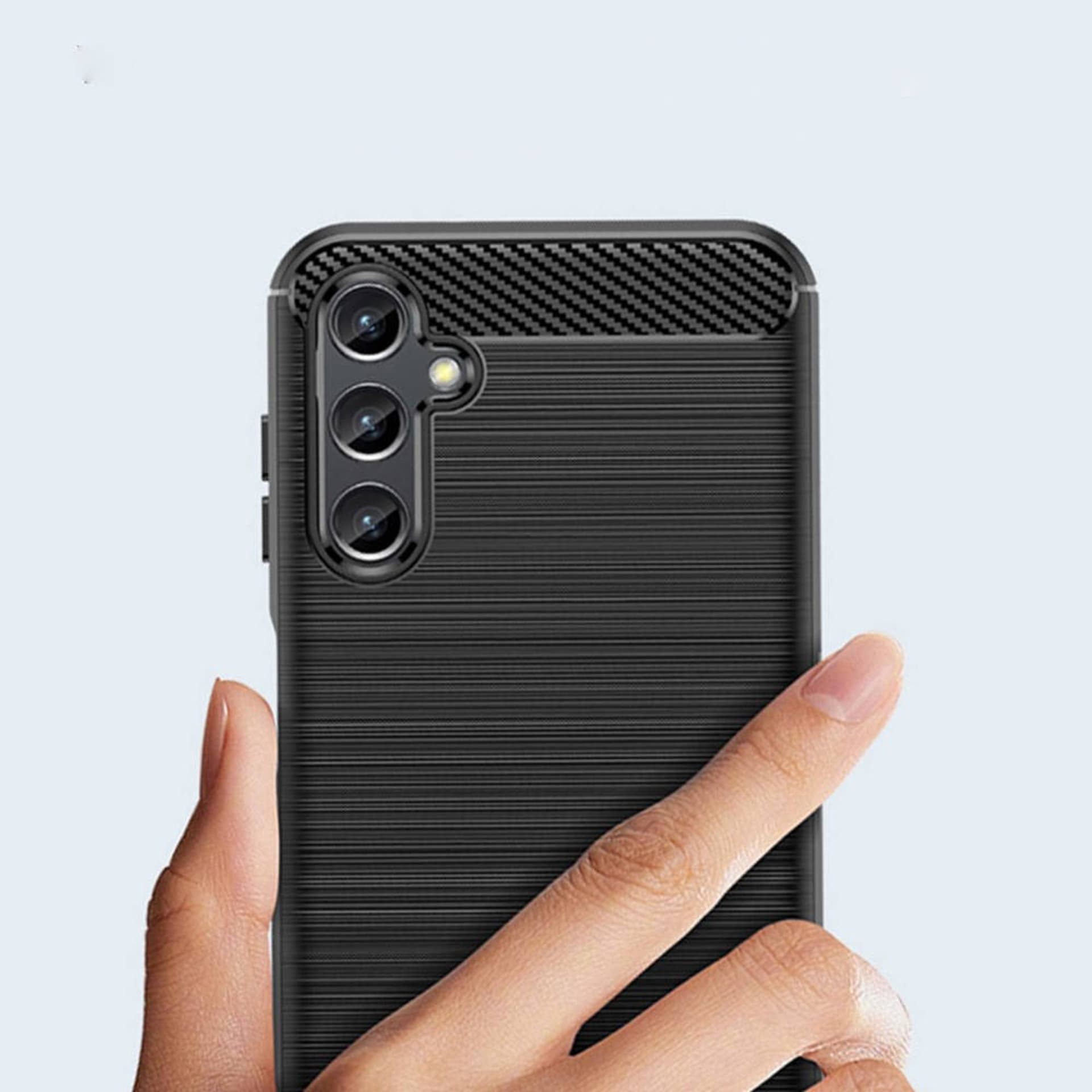 

Etui SAMSUNG GALAXY A14 5G Nexeri Carbon Pancerne czarne
