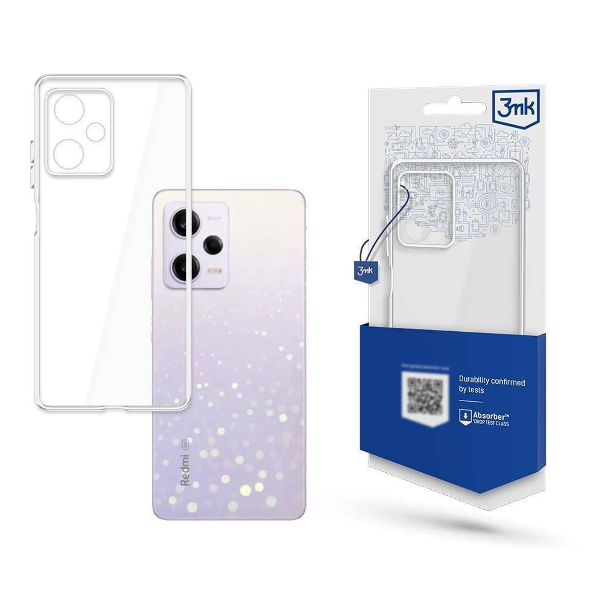 

Redmi Note 12 Pro - 3mk Clear Case