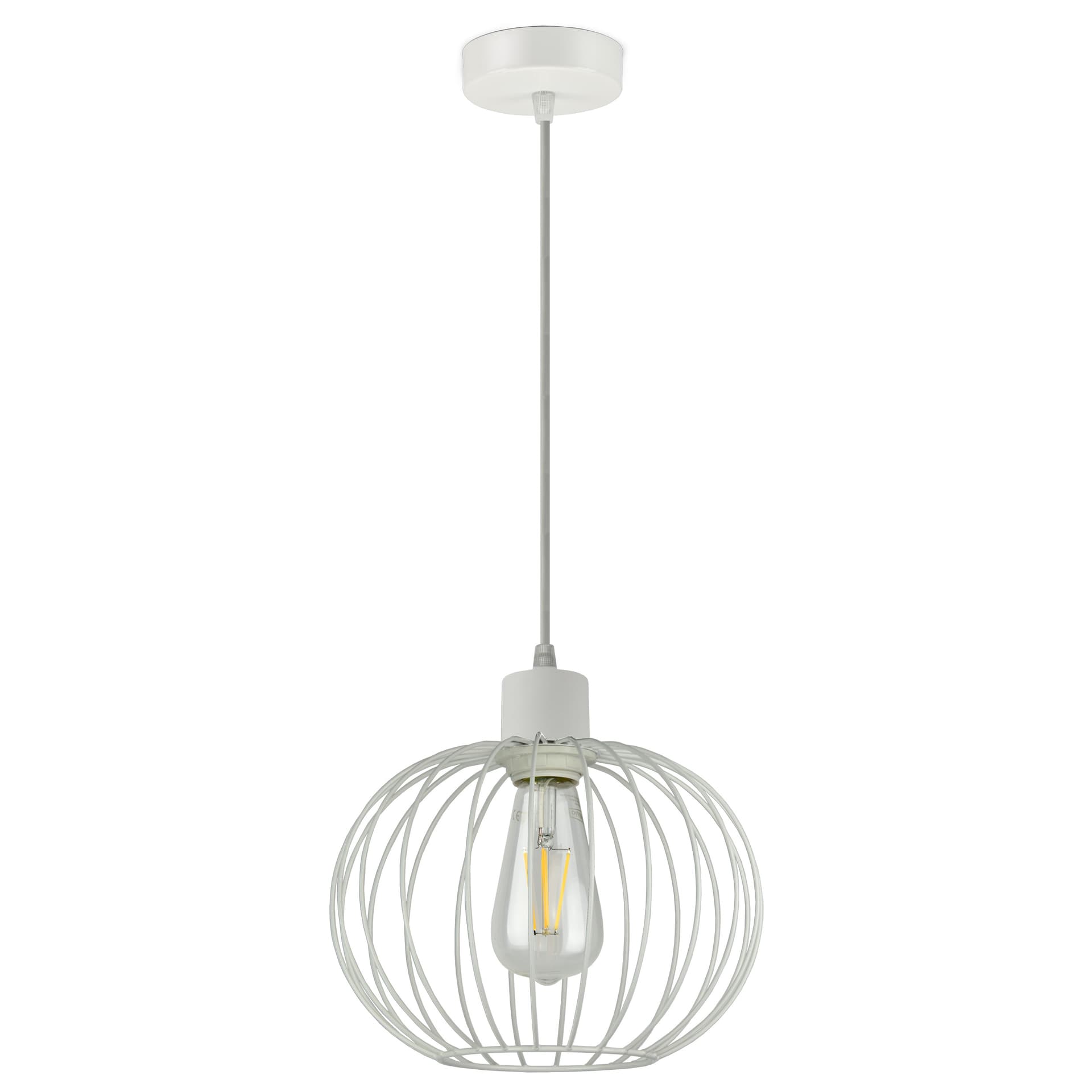 

SOLA lampa wisząca, moc max. 1x60W, E27, biała
