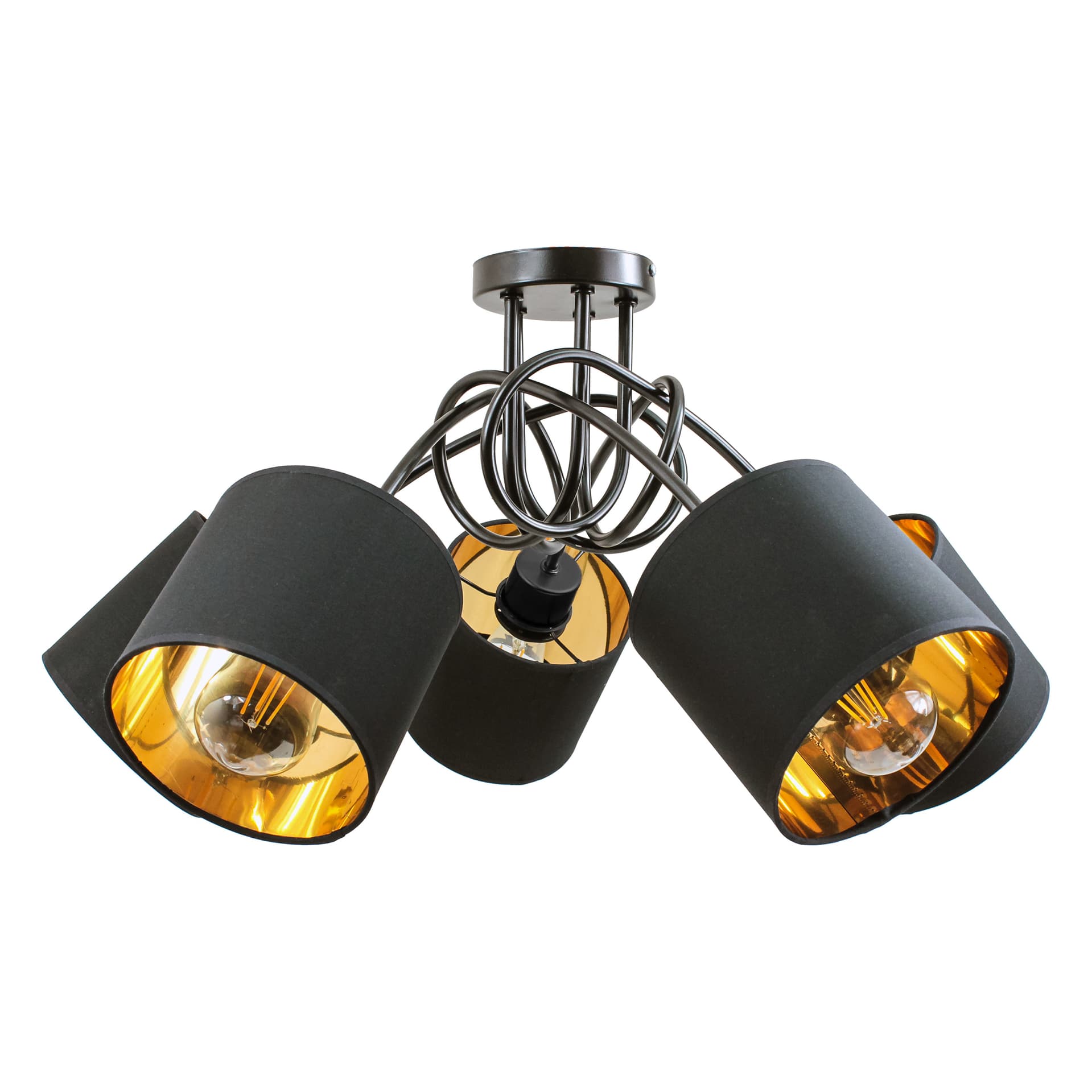 

VIGO lampa wisząca, moc max. 5x60W, E27, czarna