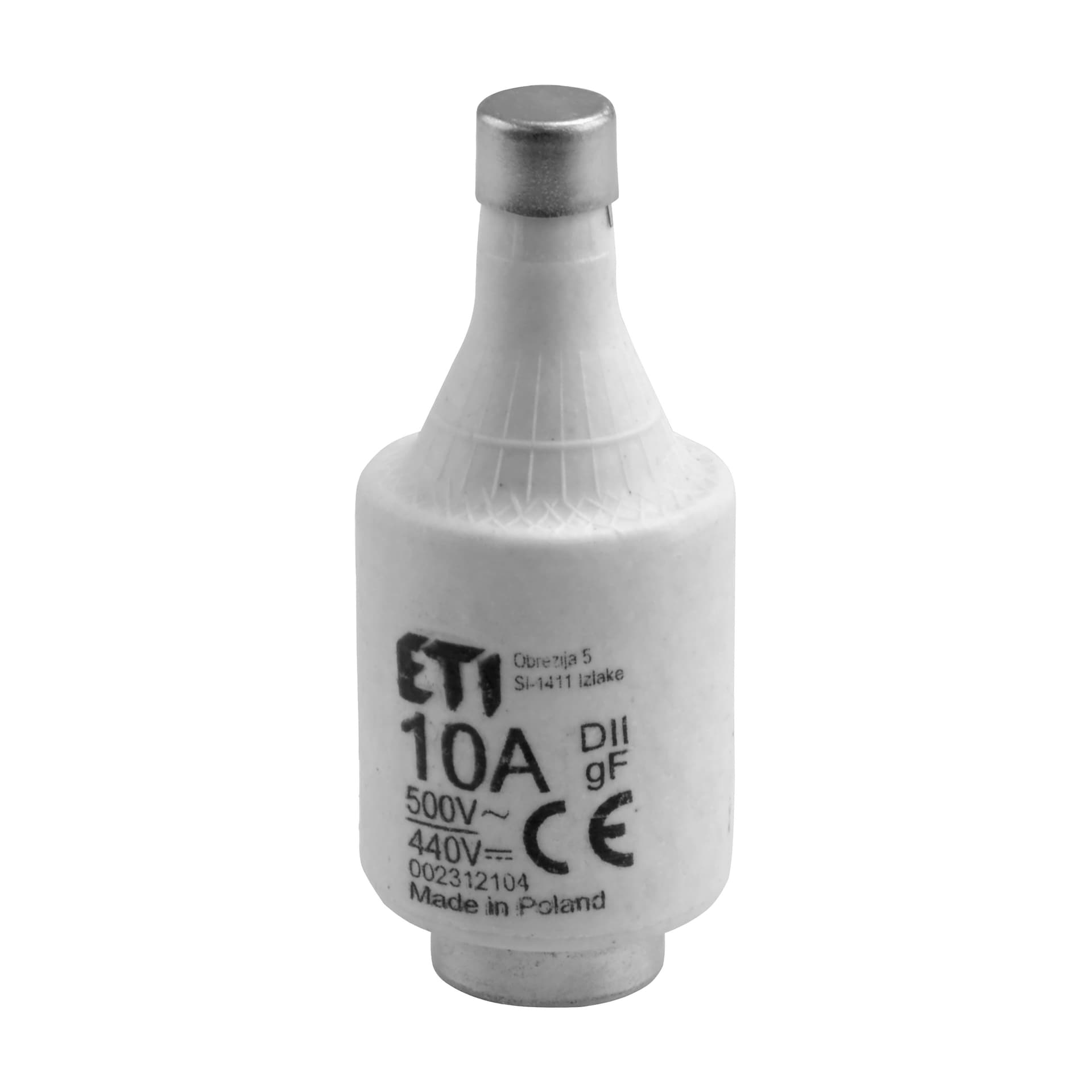 

Wkładka topikowa WTS-10A/500V 2szt