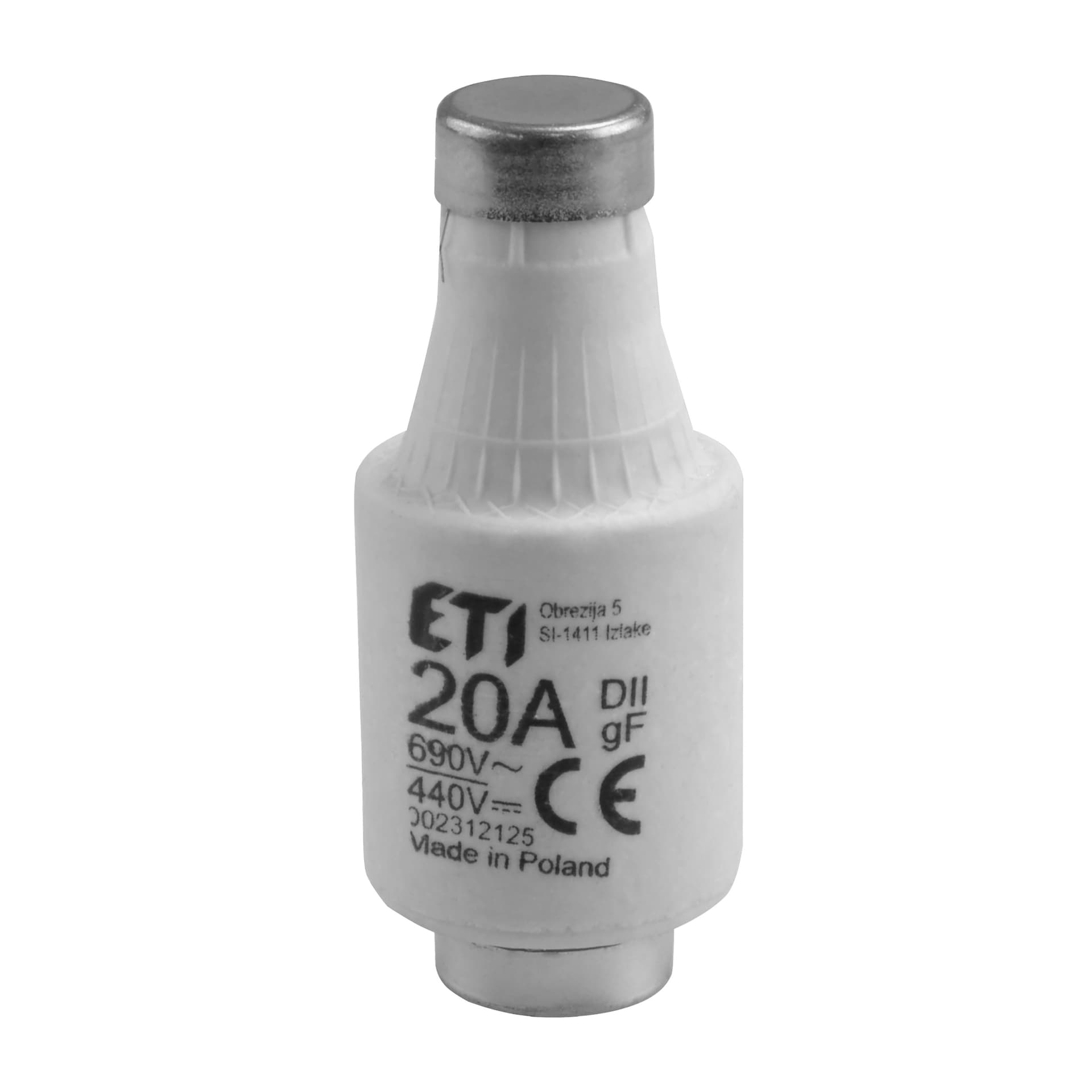 

Wkładka topikowa WTS-20A/500V 25 szt.