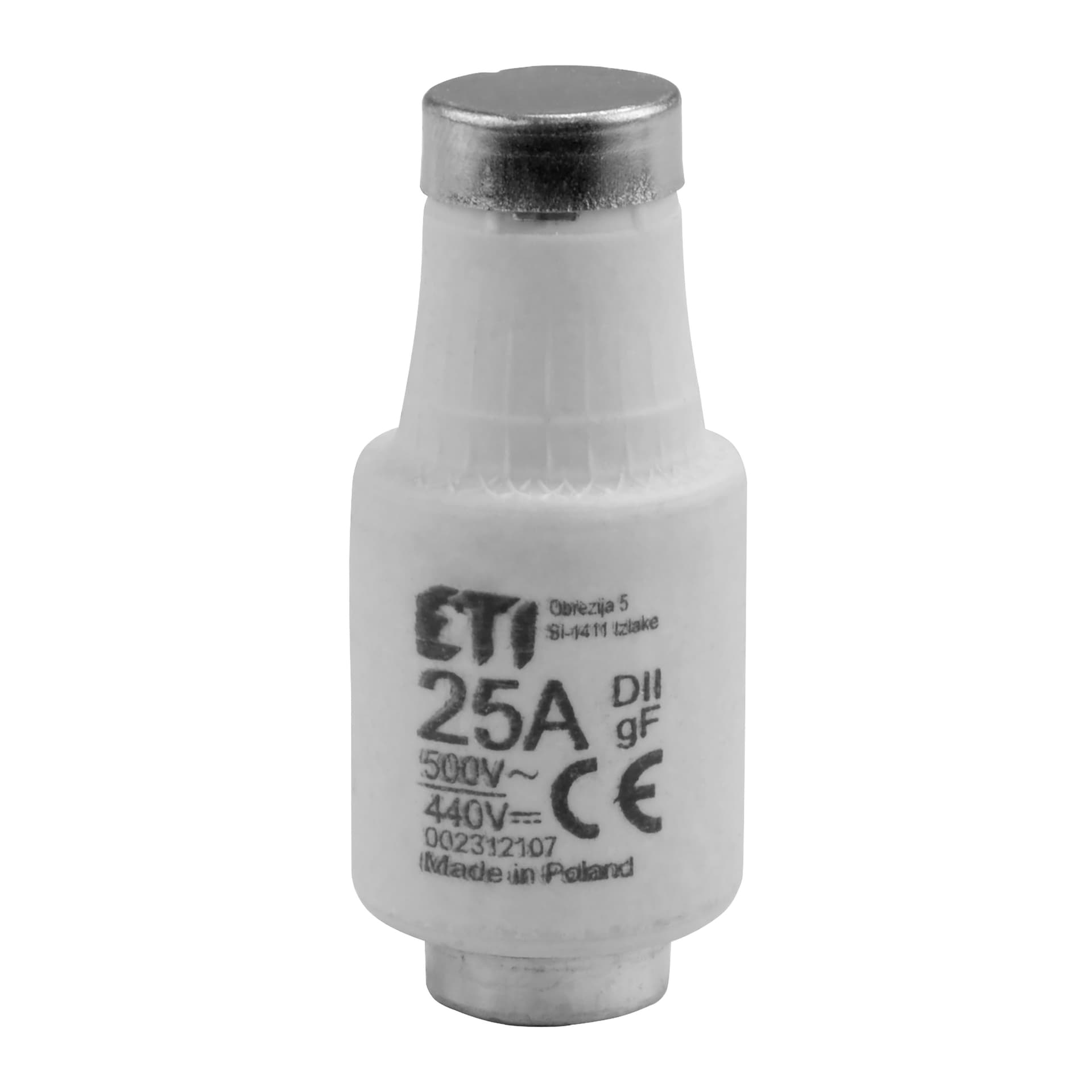 

Wkładka topikowa WTS-25A/500V 2szt