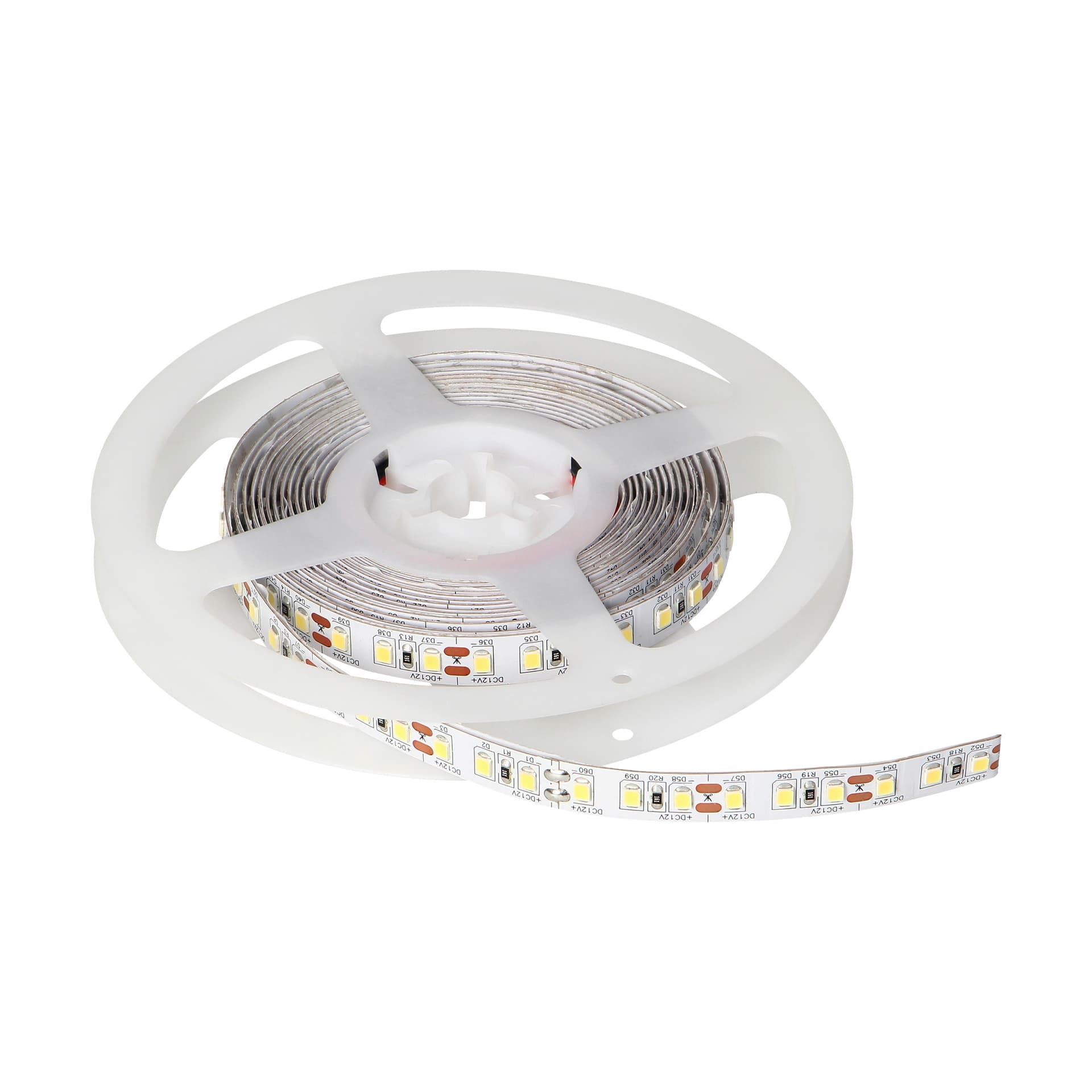 

Taśma oświetleniowa LED do mebli i dekoracji w pomieszczeniach wilgotnych, długość 5m, 60 diod led/m, zasilanie 12V, barwa neutralna