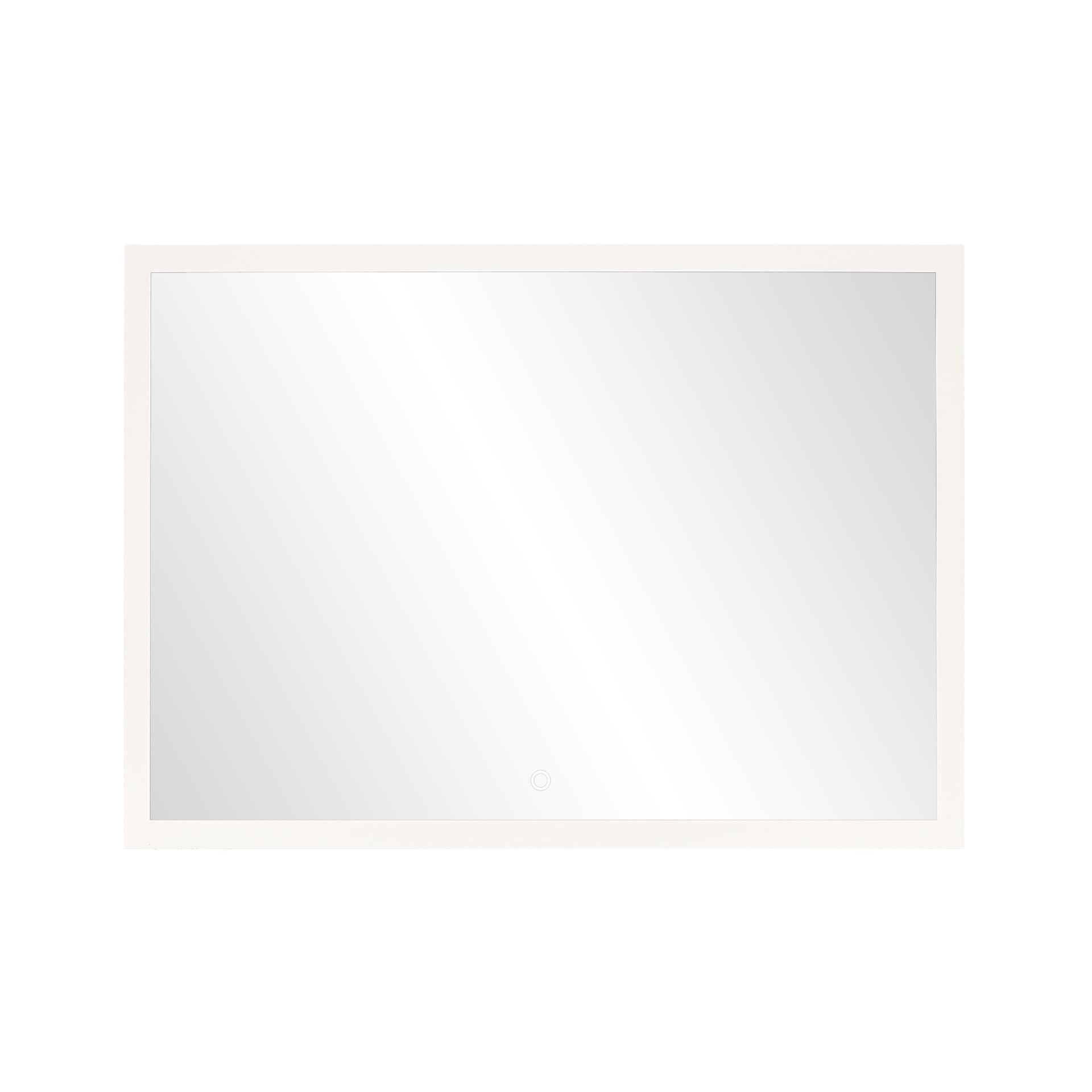 

Lustro prostokątne poziome LED 100x80 cm (z wbudowanym włącznikiem, bez marginesu, 4000K)