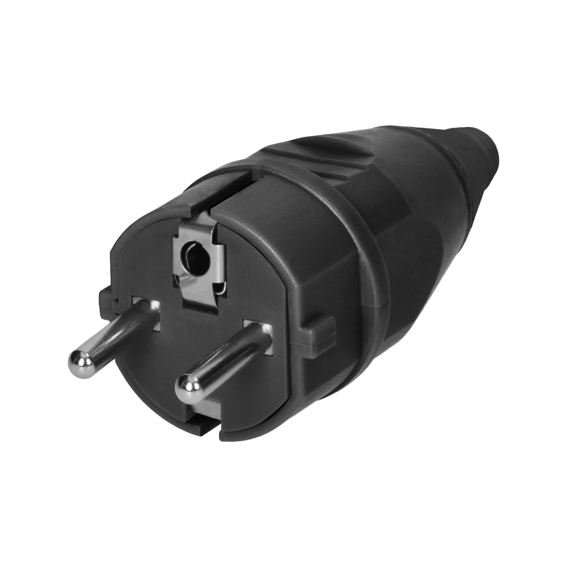 

Wtyczka warsztatowa 2P+Z Uni-Schuko, czarna, 24 szt.