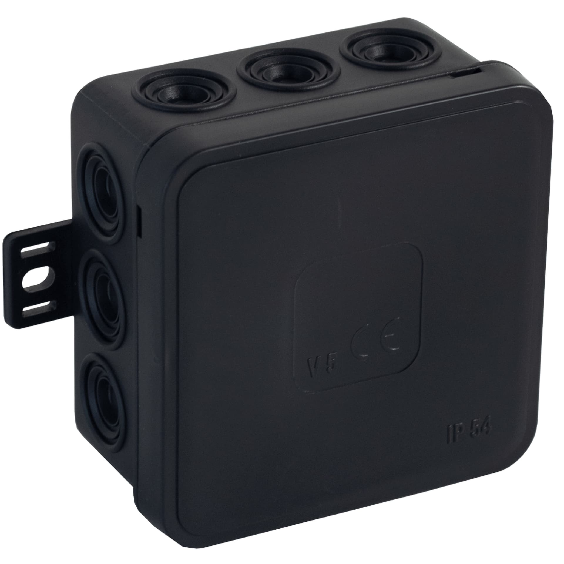 

Puszka n/t CLICK, IP54, 12 przepustów, 75x75x41mm, czarna, 66 szt.