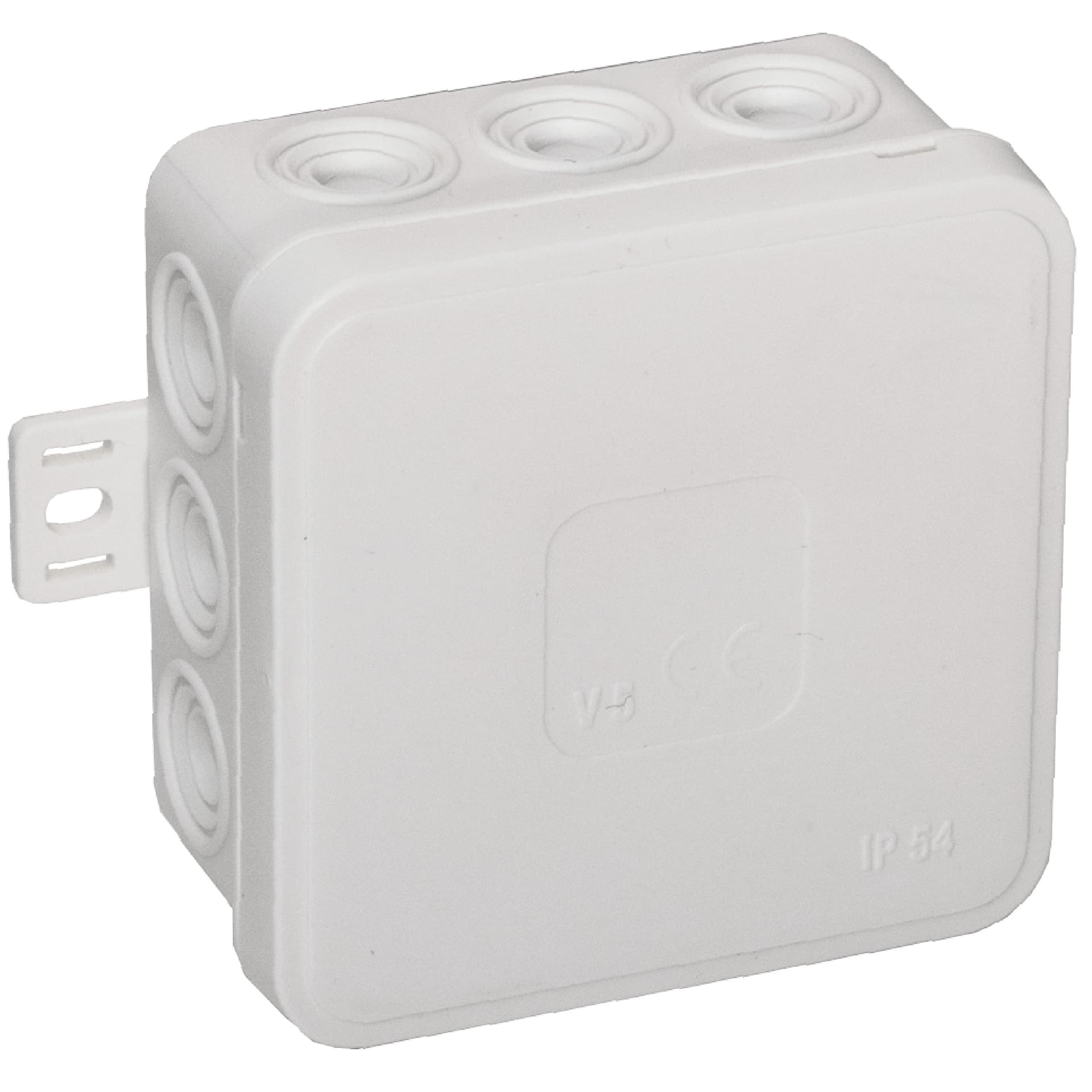 

Puszka n/t CLICK, IP54, 12 przepustów, 75x75x41mm, biała, 66 szt.