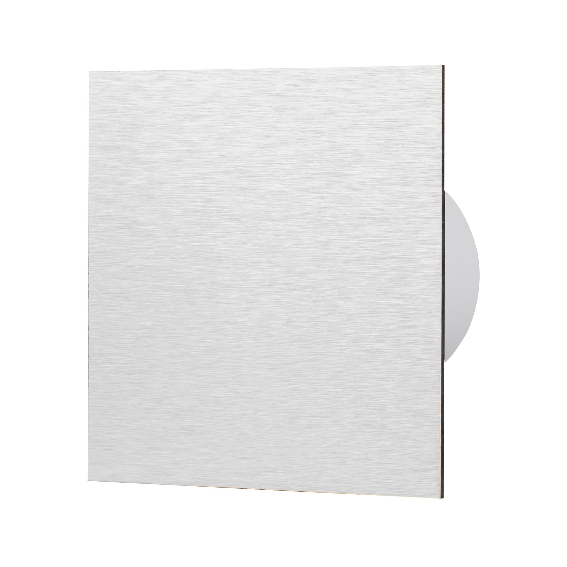 

Panel metal do wentylatorów i kratek, aluminium szczotkowane