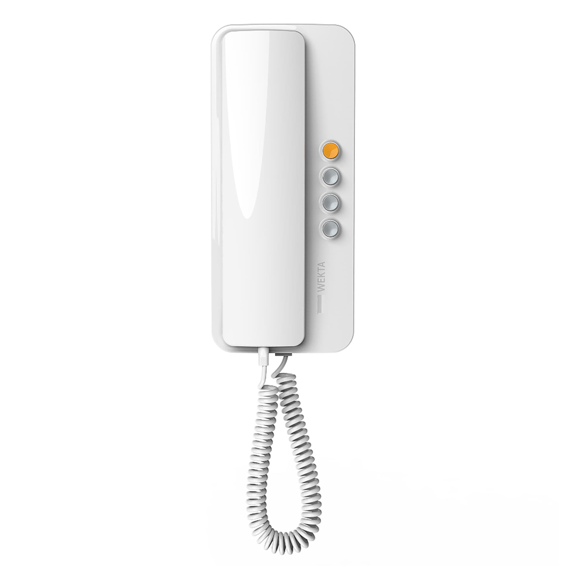 

Unifon wielolokatorski do instalacji cyfrowych WEKTA, biały