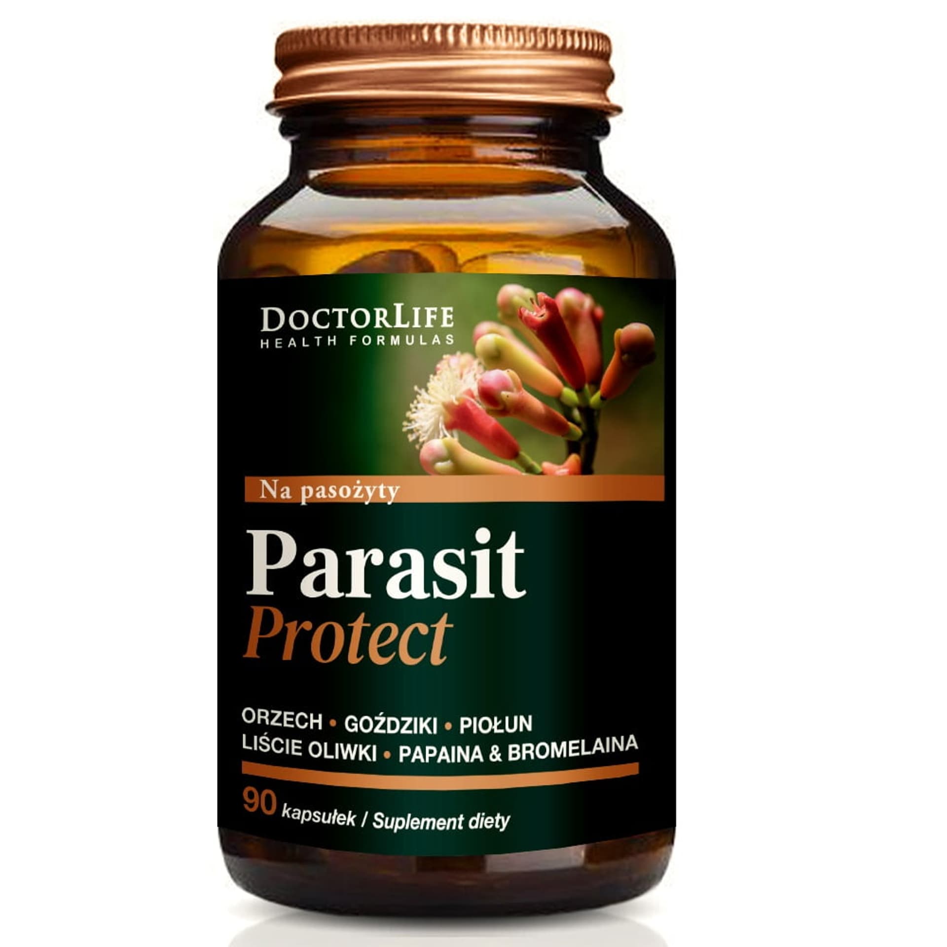 

Doctor Life Parasit Protect wsparcie jelit 600mg suplement diety 90 kapsułek