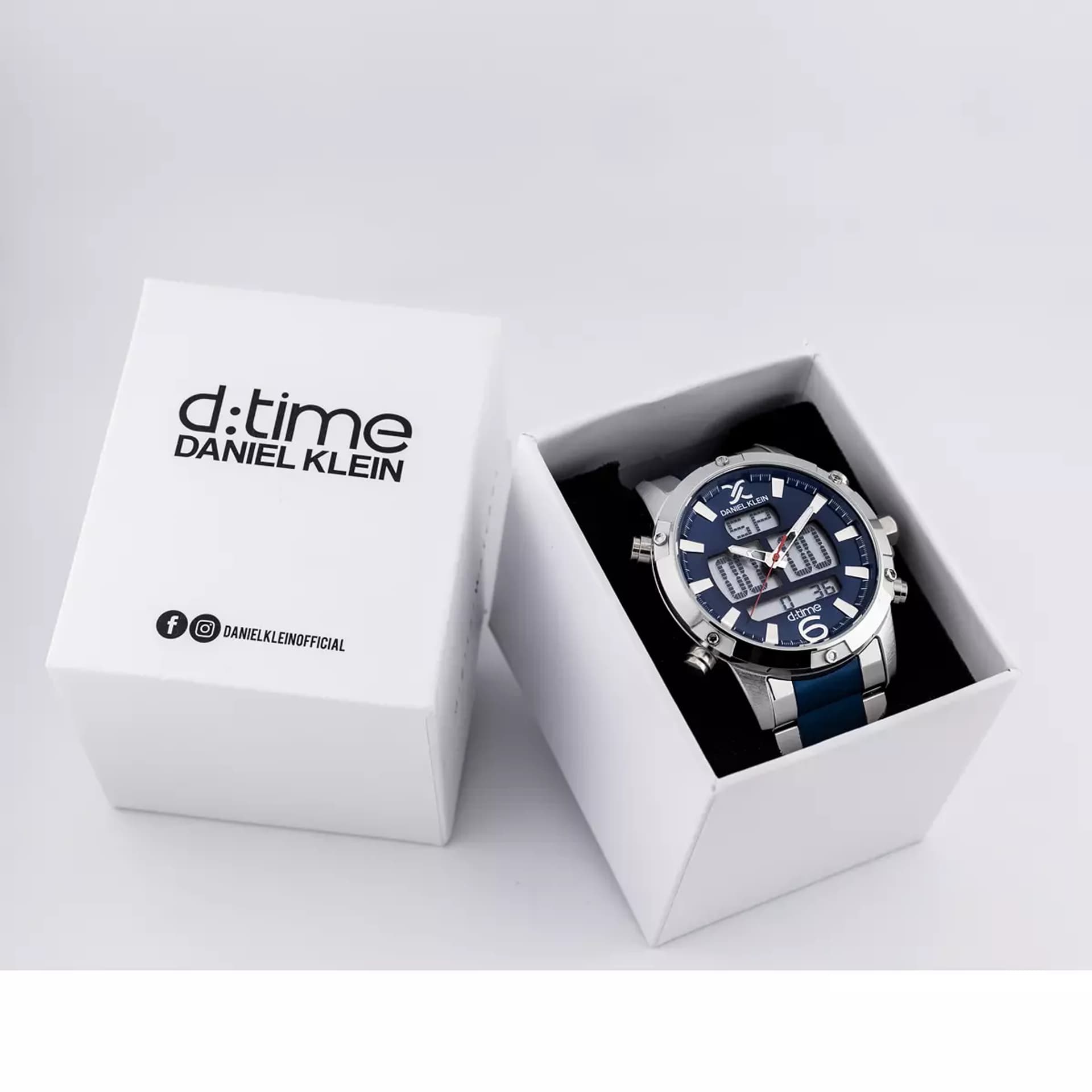 

ZEGAREK MĘSKI DANIEL KLEIN D:TIME 12437-3 (zl022b) + BOX, Zl022b) + bo