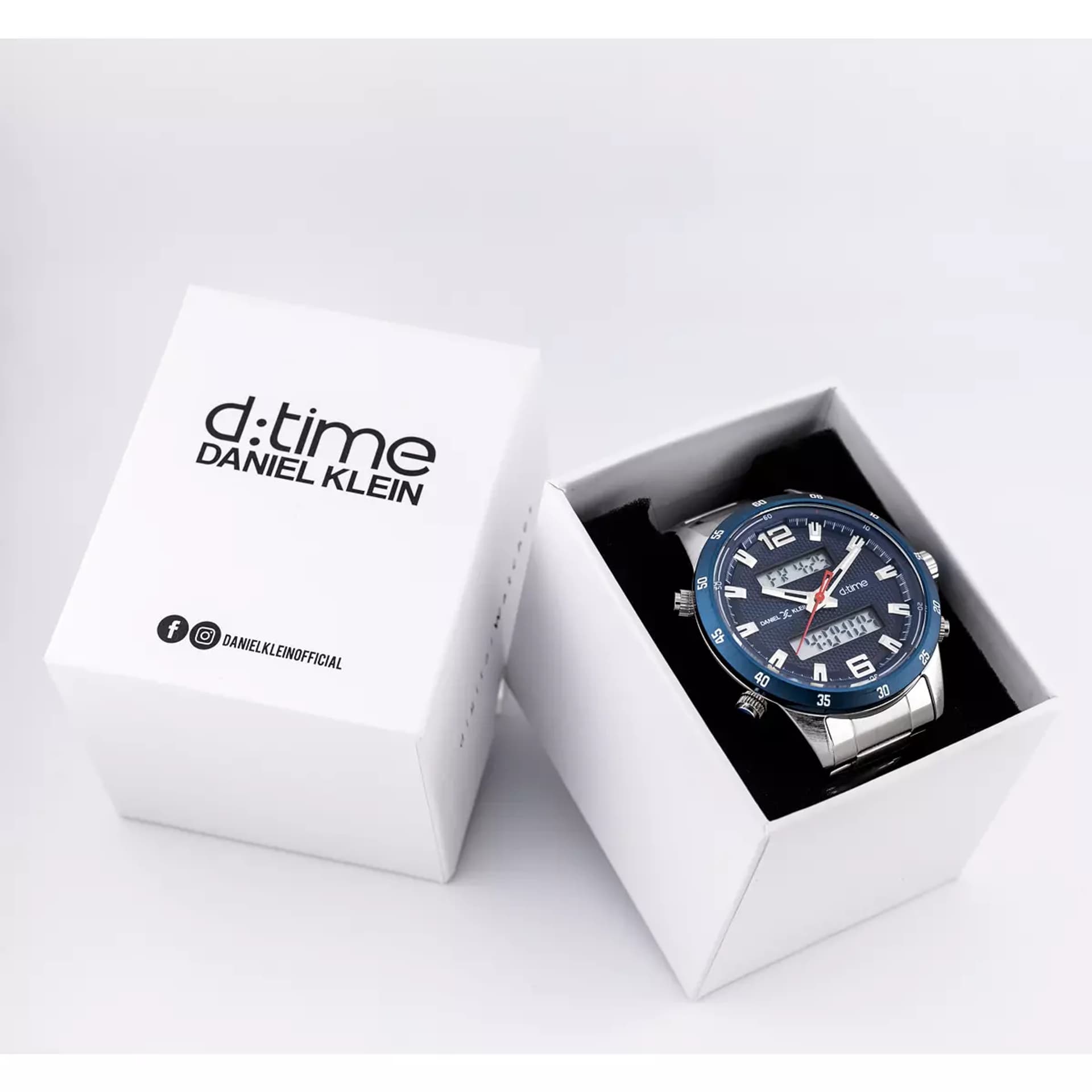 

ZEGAREK MĘSKI DANIEL KLEIN D:TIME 12408-3 (zl023c) + BOX, Zl023c) + bo