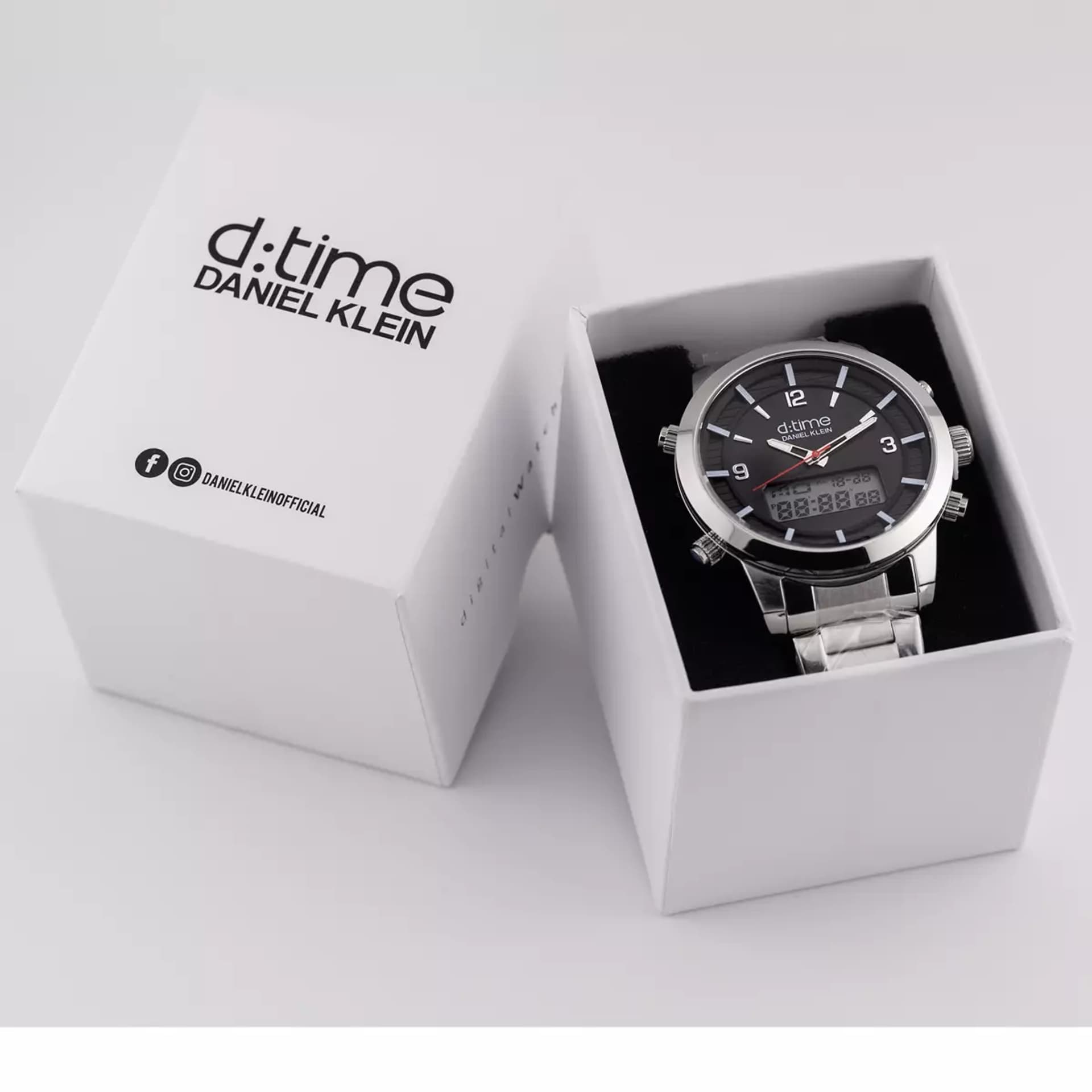 

ZEGAREK MĘSKI DANIEL KLEIN D:TIME 12641-2 (zl024b) + BOX, Zl024b) + bo