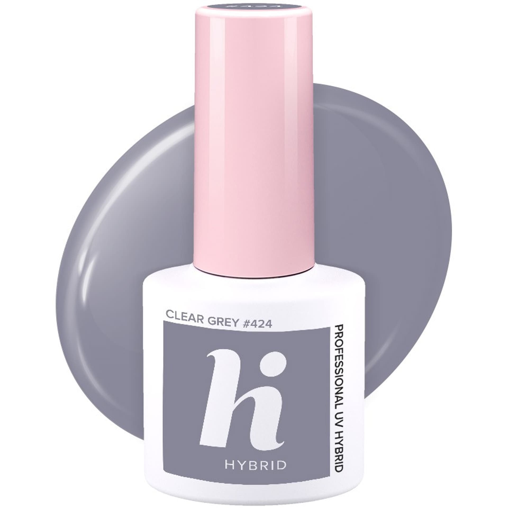 

Hi Hybrid Lakier hybrydowy nr 424 Clear Grey 5ml