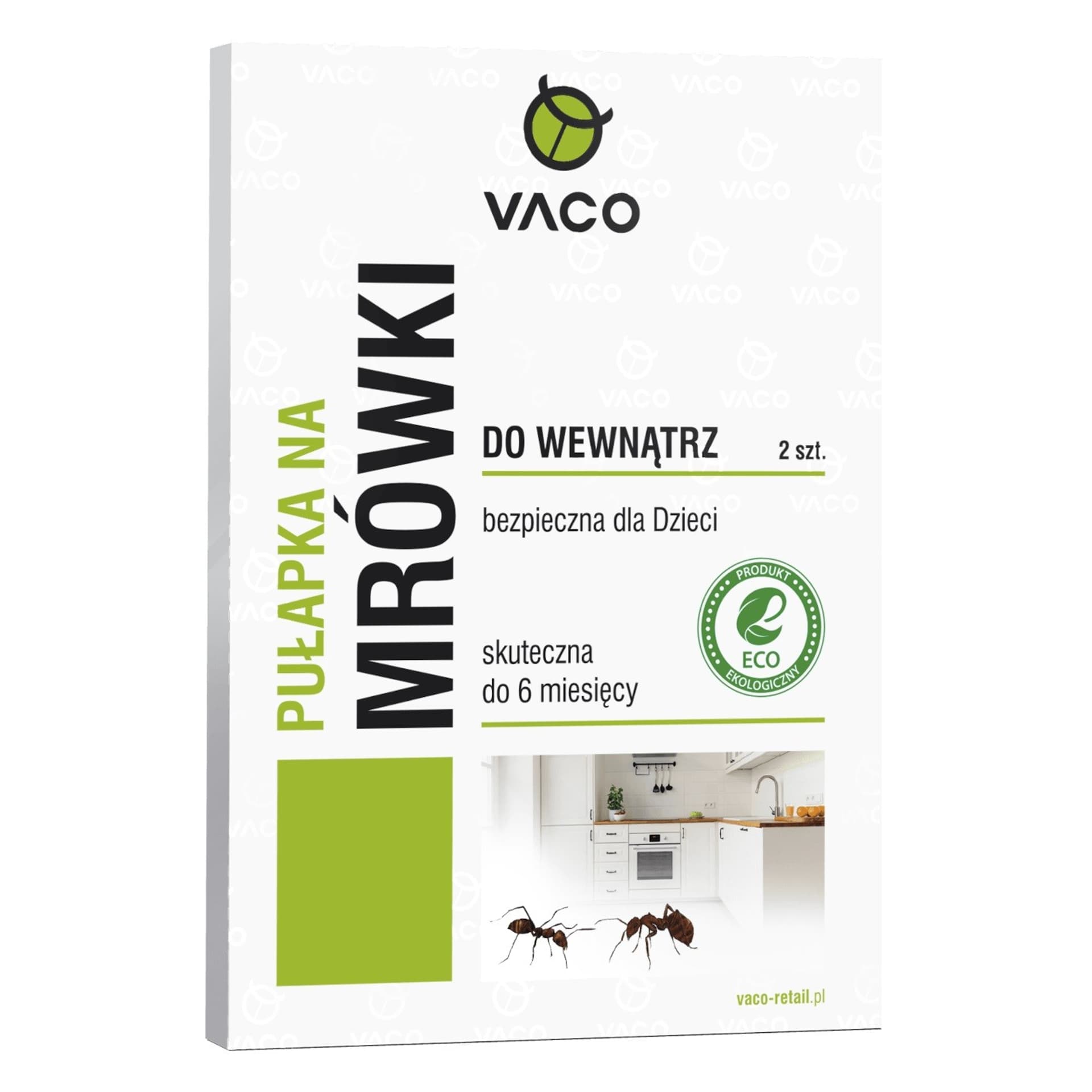 

Vaco Pułapka na mrówki do użytku wewnątrz pomieszczeń 2 szt.