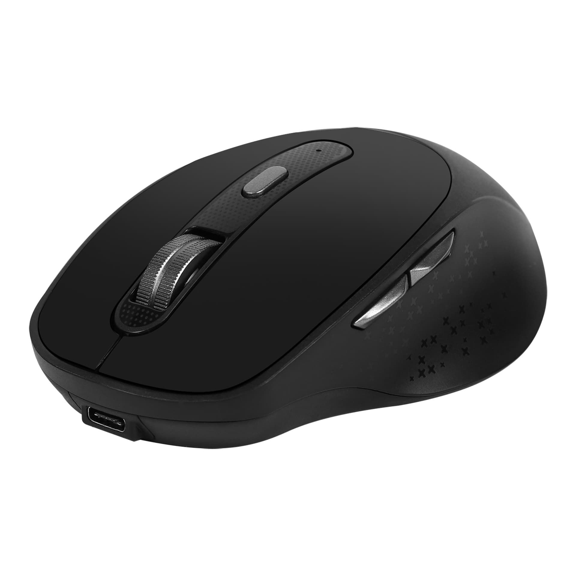 

Marvo Mysz WM106W BK, 1600DPI, Bluetooth a 2,4GHz, optyczna, 6kl., bezprzewodowa, czarna, wbudowany akumulator, biurowa, cicha, DU