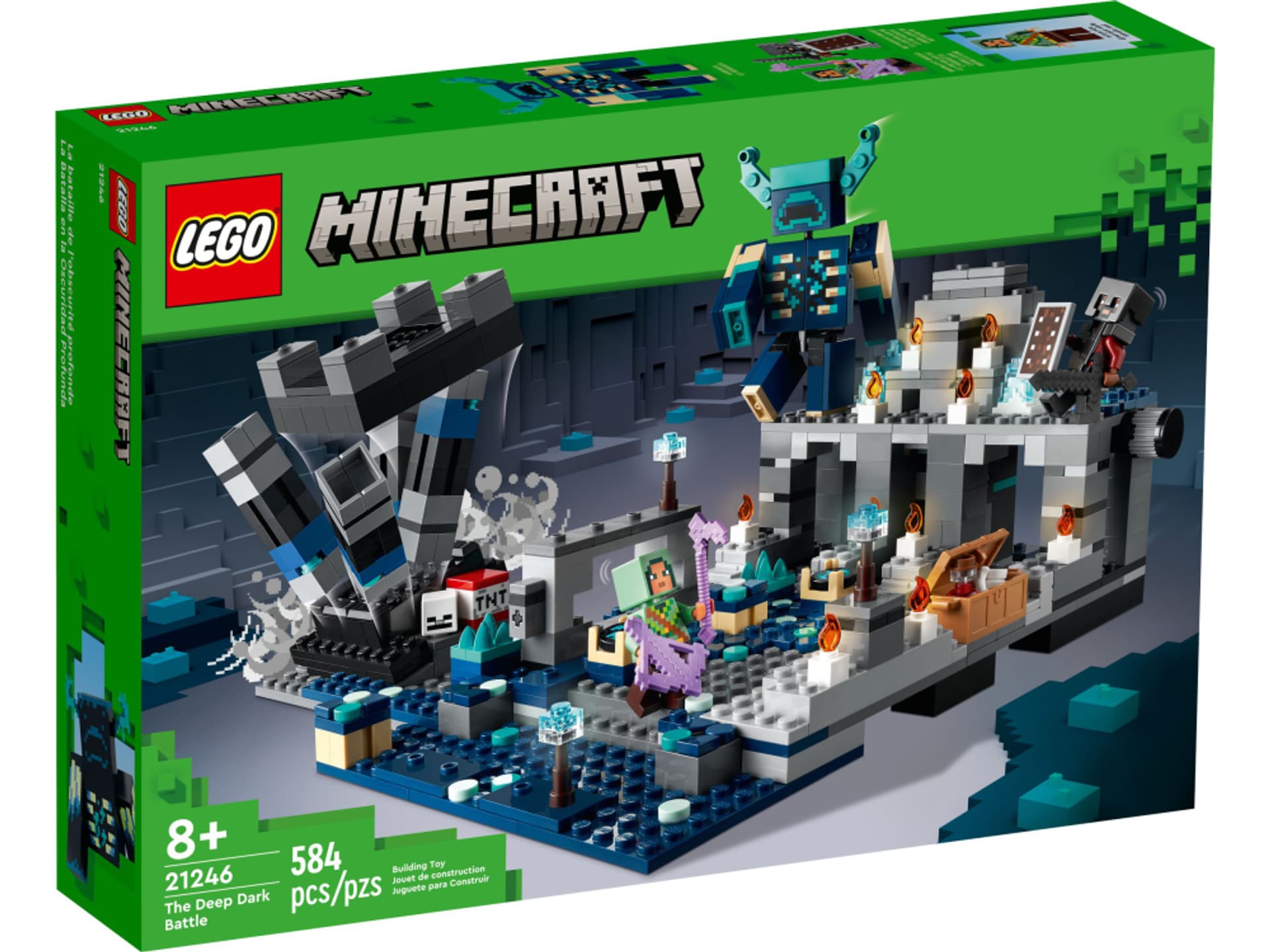 

LEGO Minecraft Bitwa w mrocznej głębi 21246